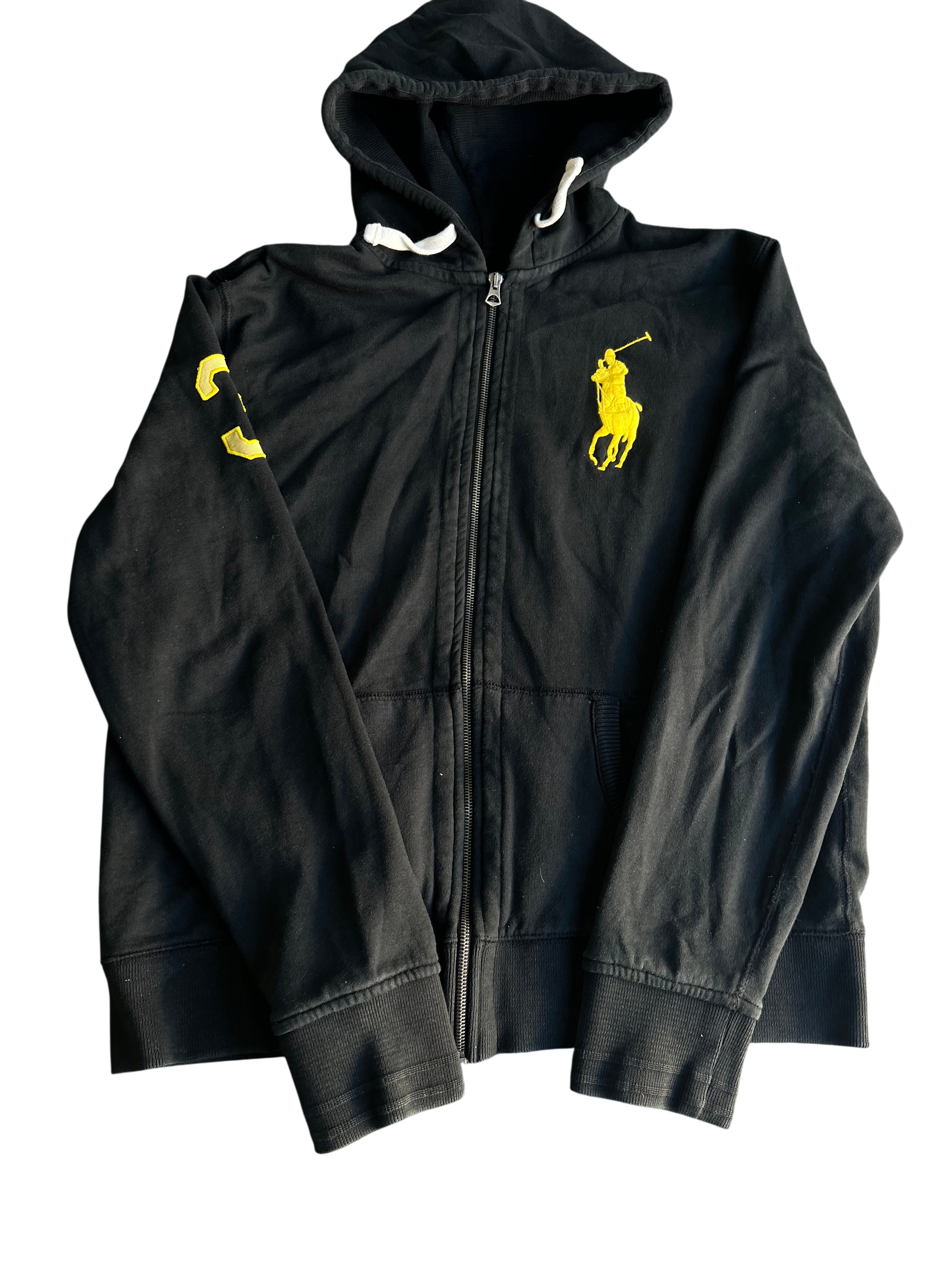 Ralph Lauren Big Pony Zipper Black (780)