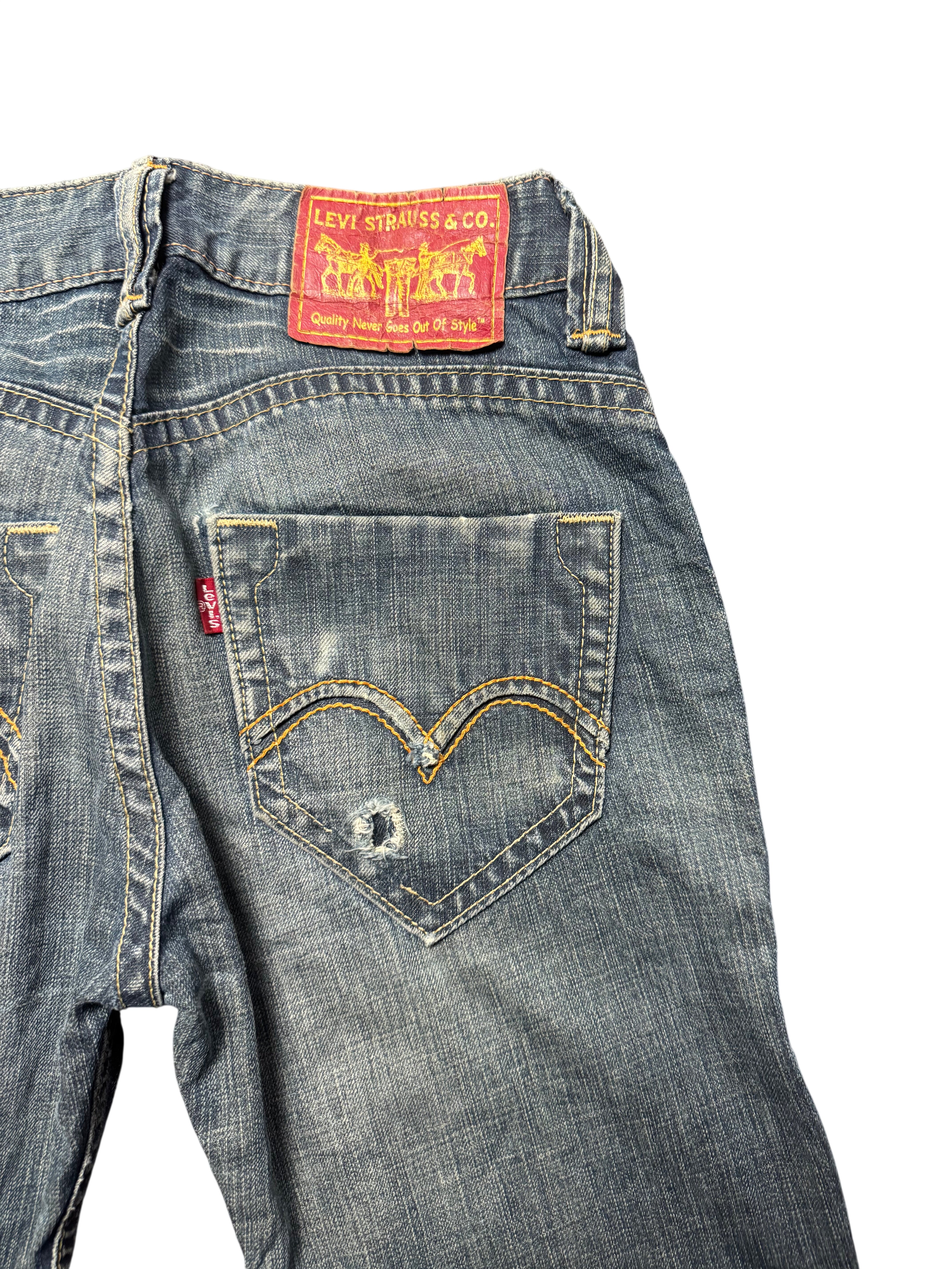 LEVI'S WASHED JEANS (204)