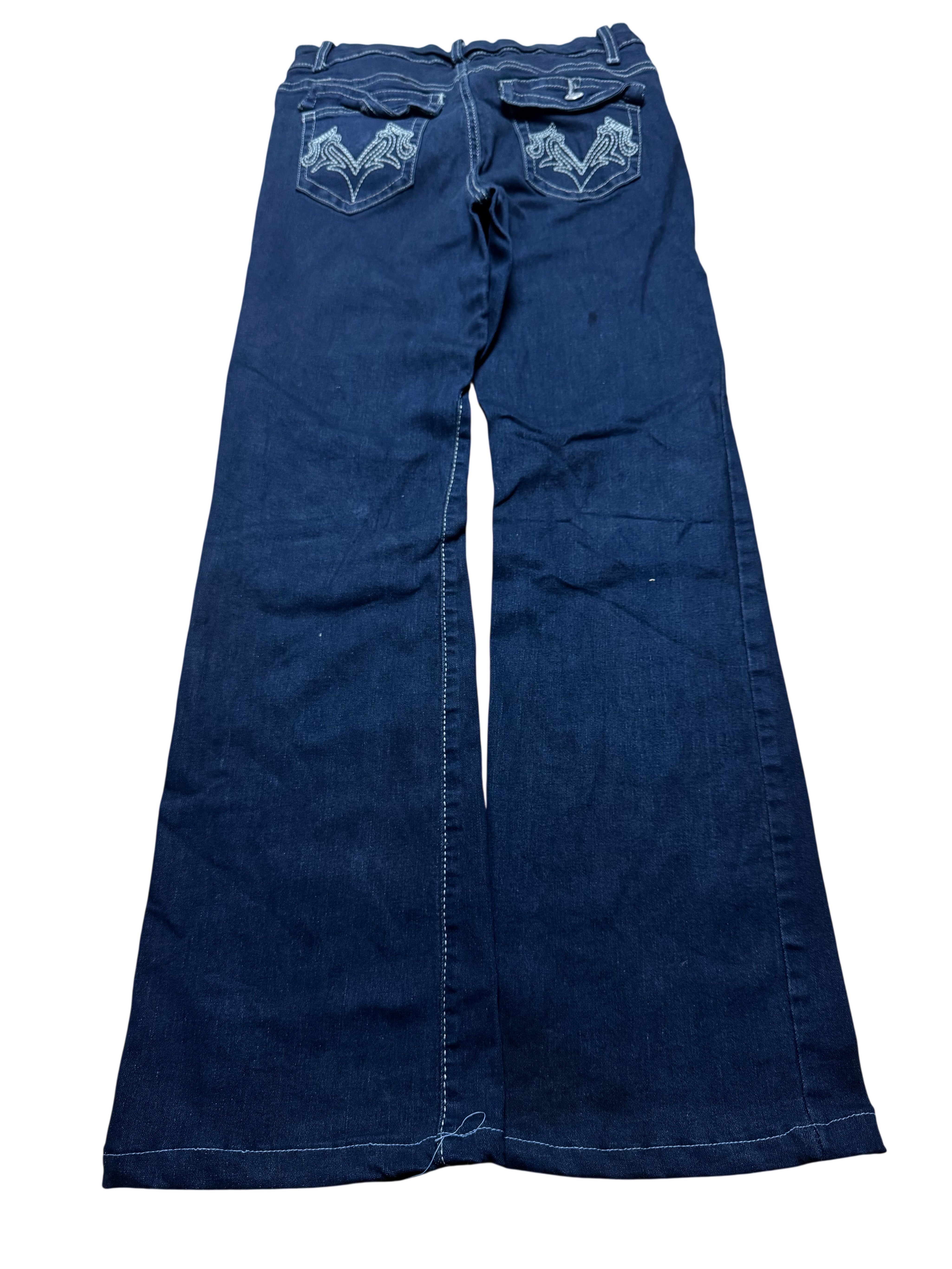 Y2K BOOTCUT WOMEN LOW WAIST JEANS (290)