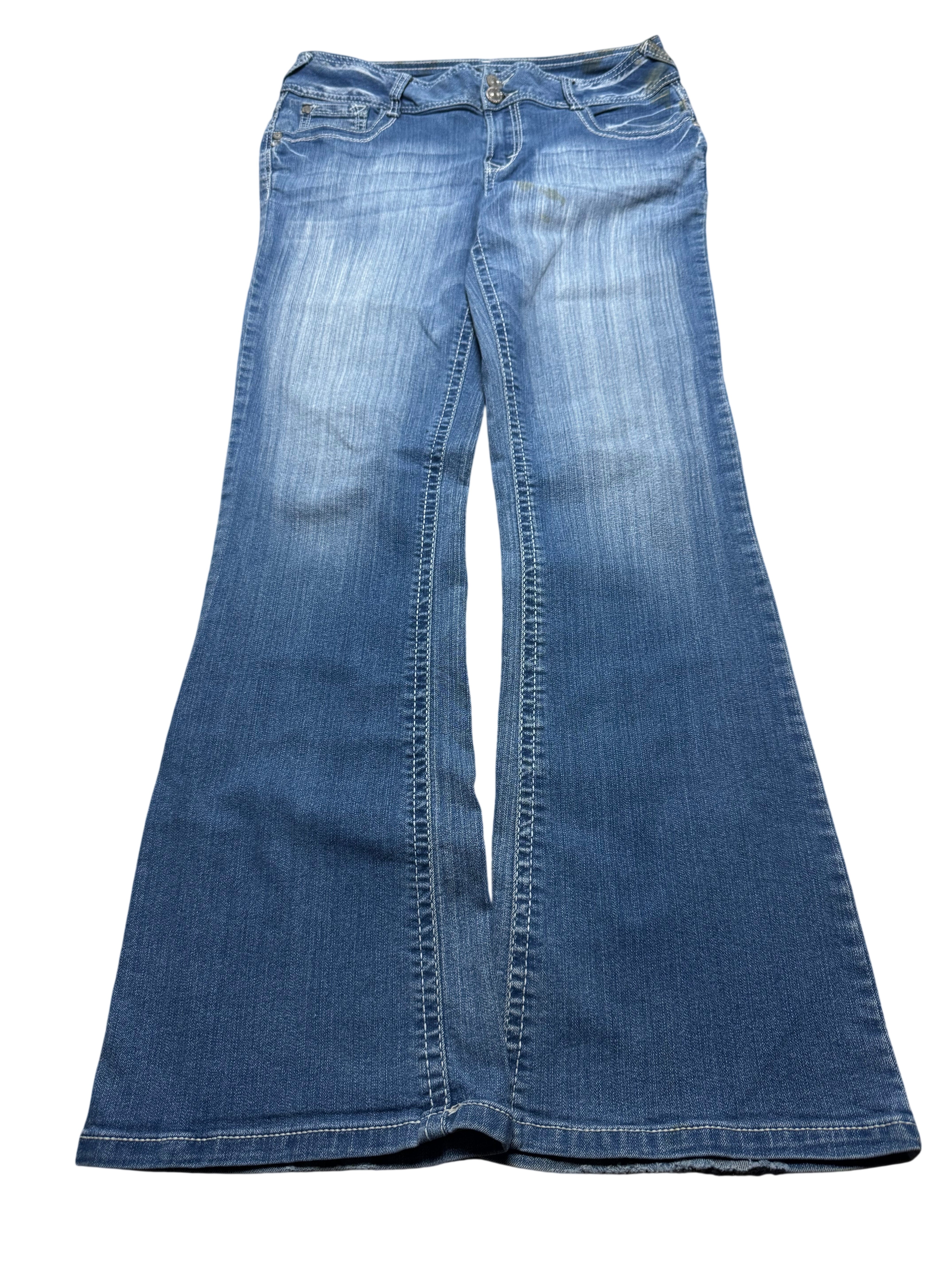 Y2K BOOTCUT WOMEN LOW WAIST JEANS (291)