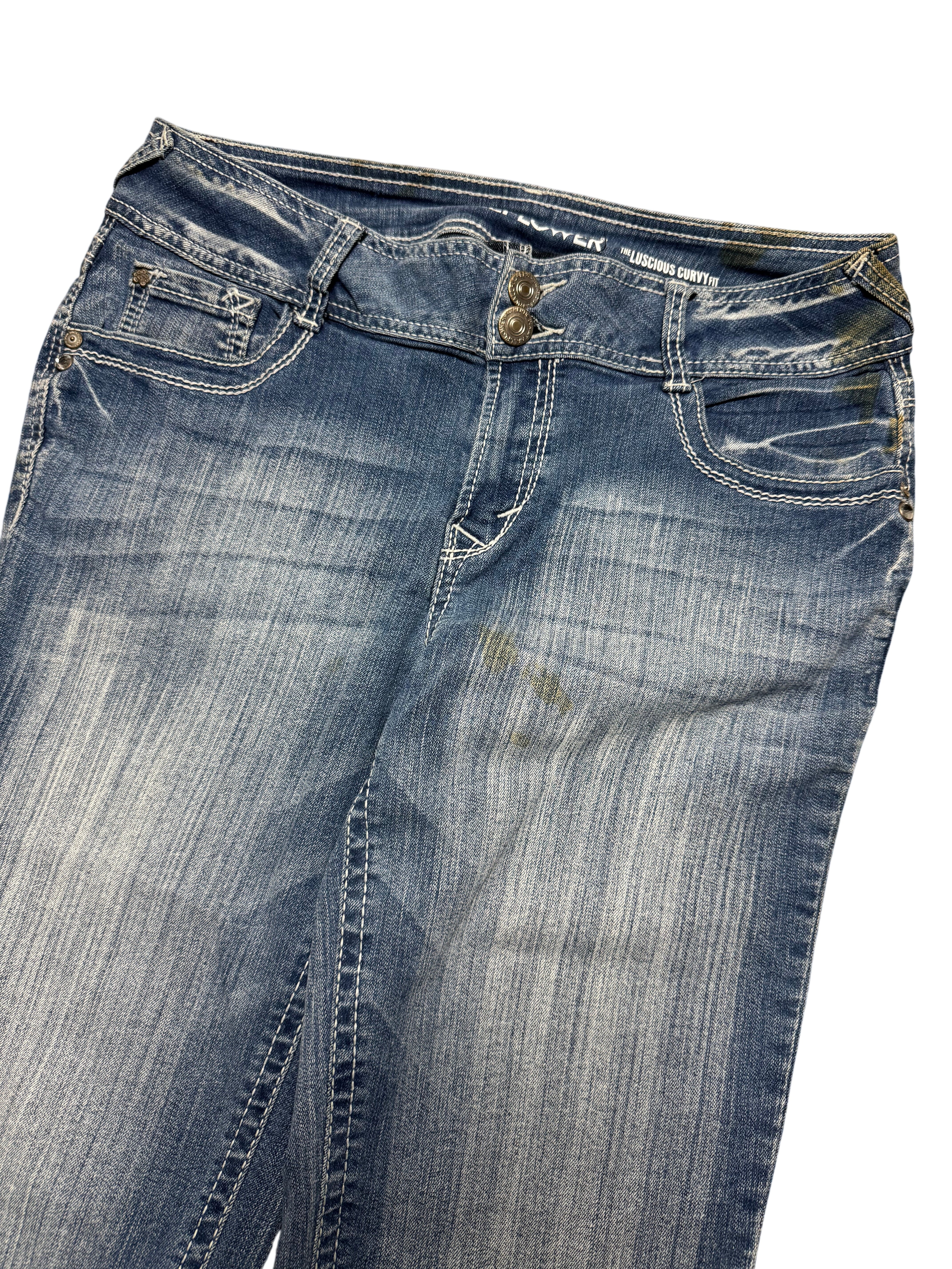 Y2K BOOTCUT WOMEN LOW WAIST JEANS (291)