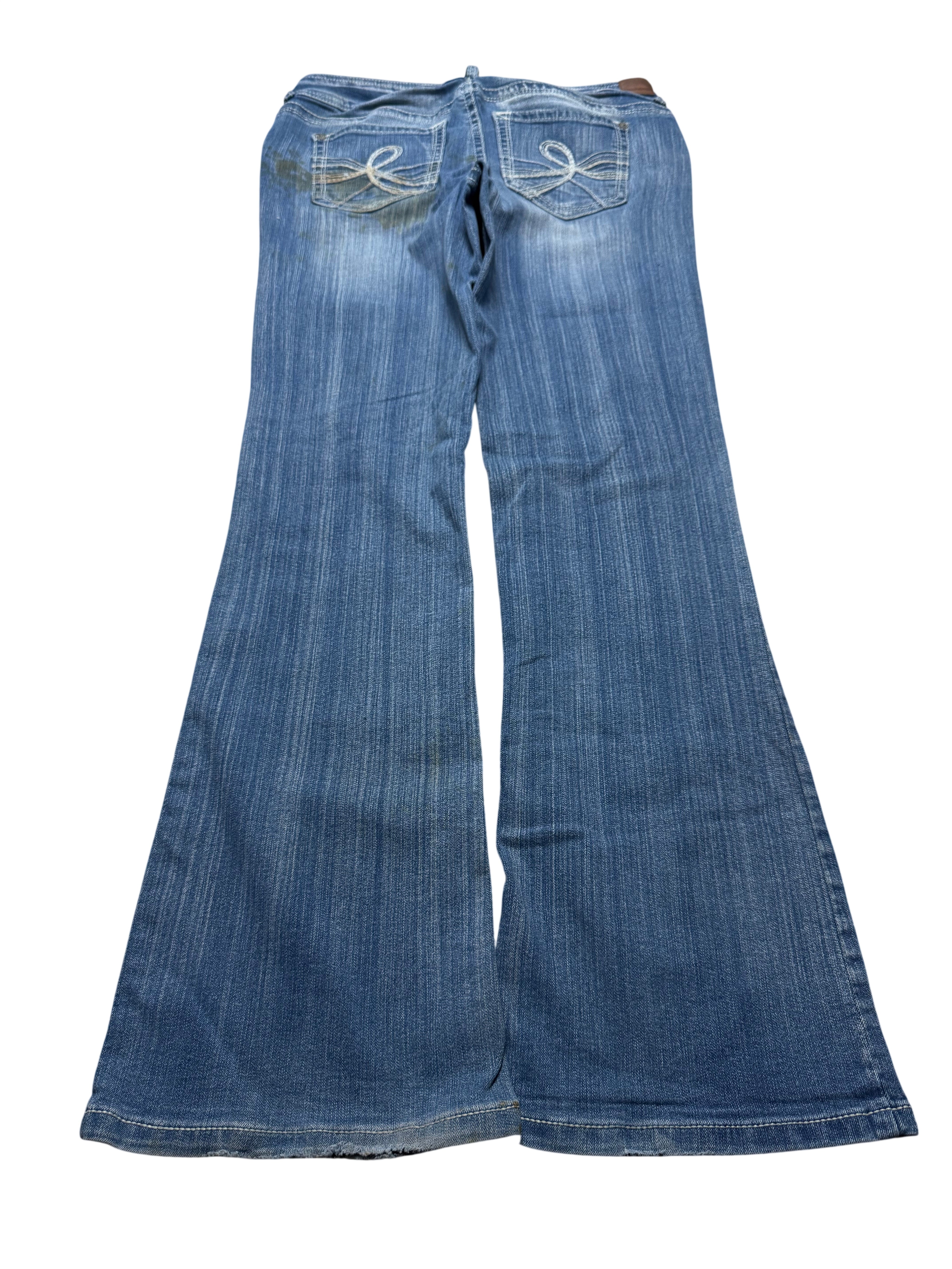 Y2K BOOTCUT WOMEN LOW WAIST JEANS (291)