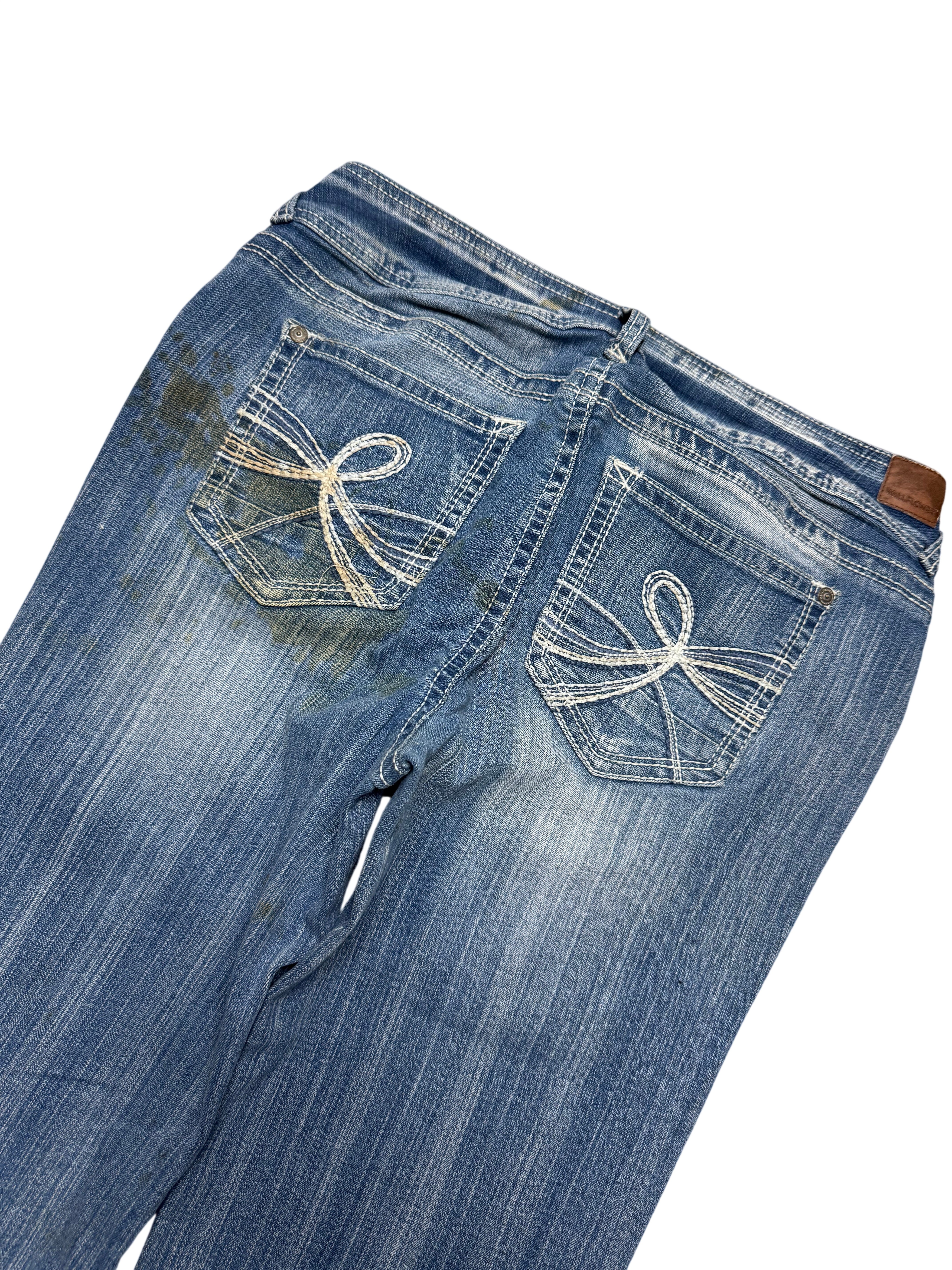 Y2K BOOTCUT WOMEN LOW WAIST JEANS (291)