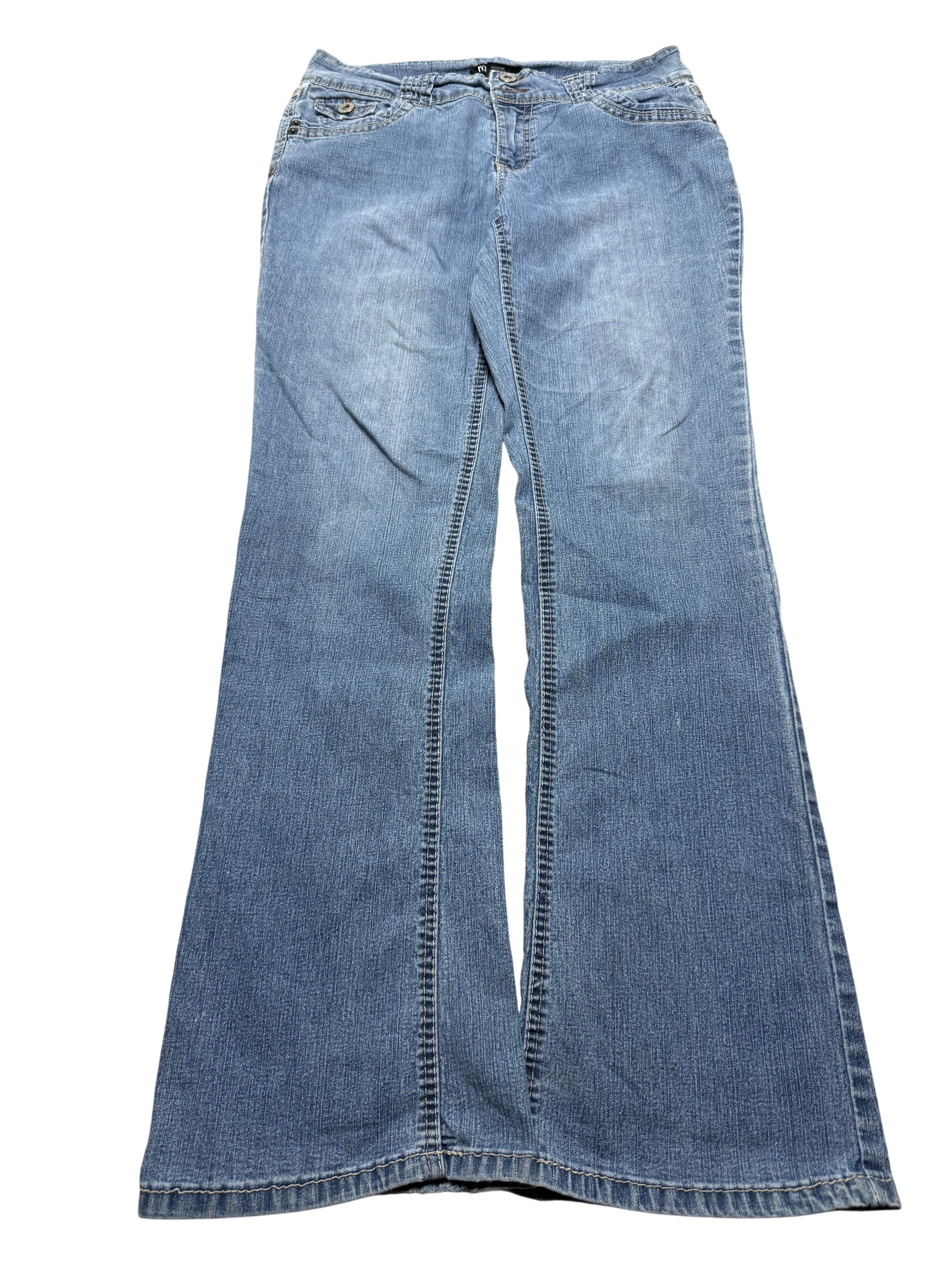 Y2K BOOTCUT WOMEN LOW WAIST JEANS (292)