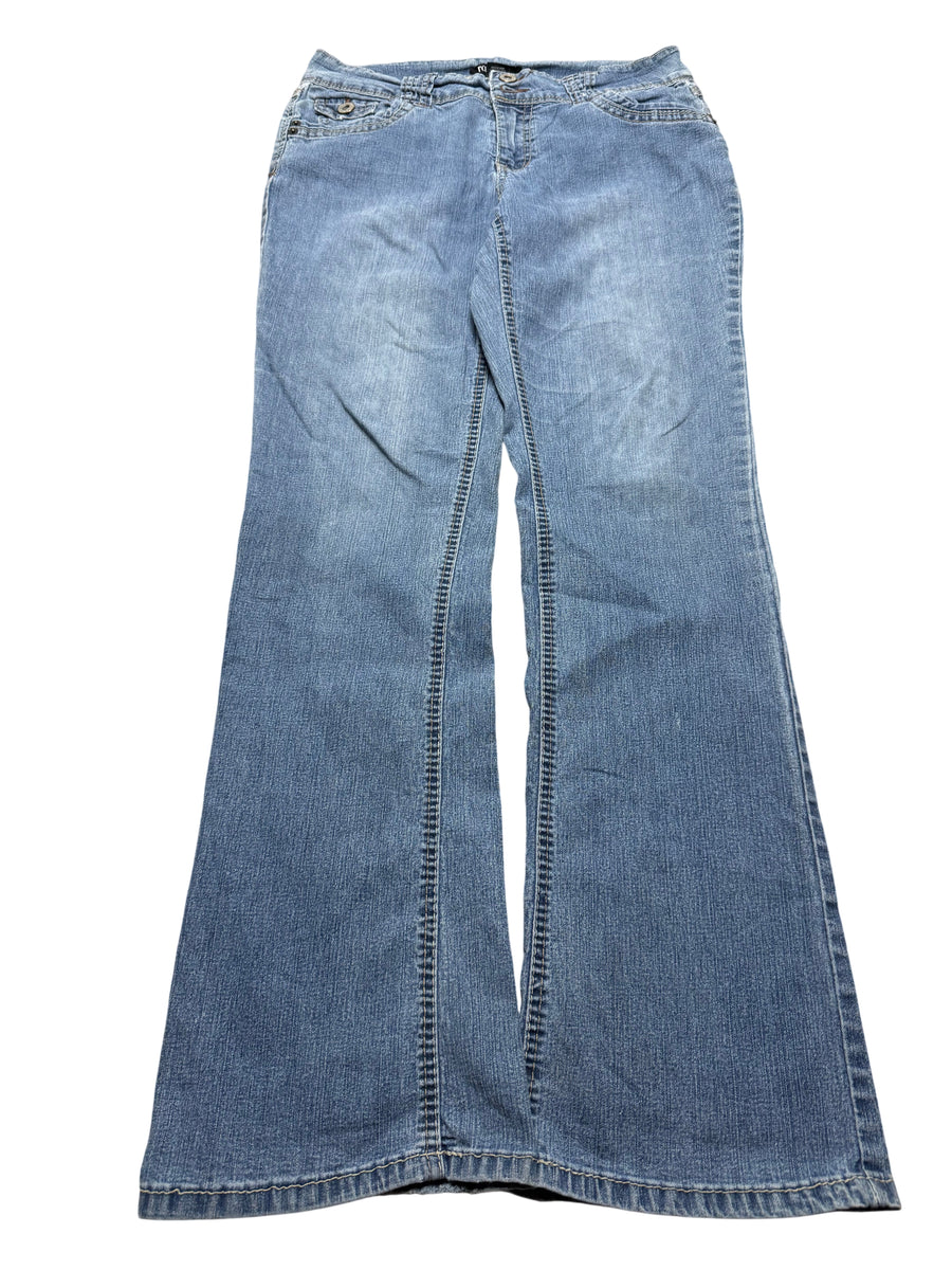Y2K BOOTCUT WOMEN LOW WAIST JEANS (292)