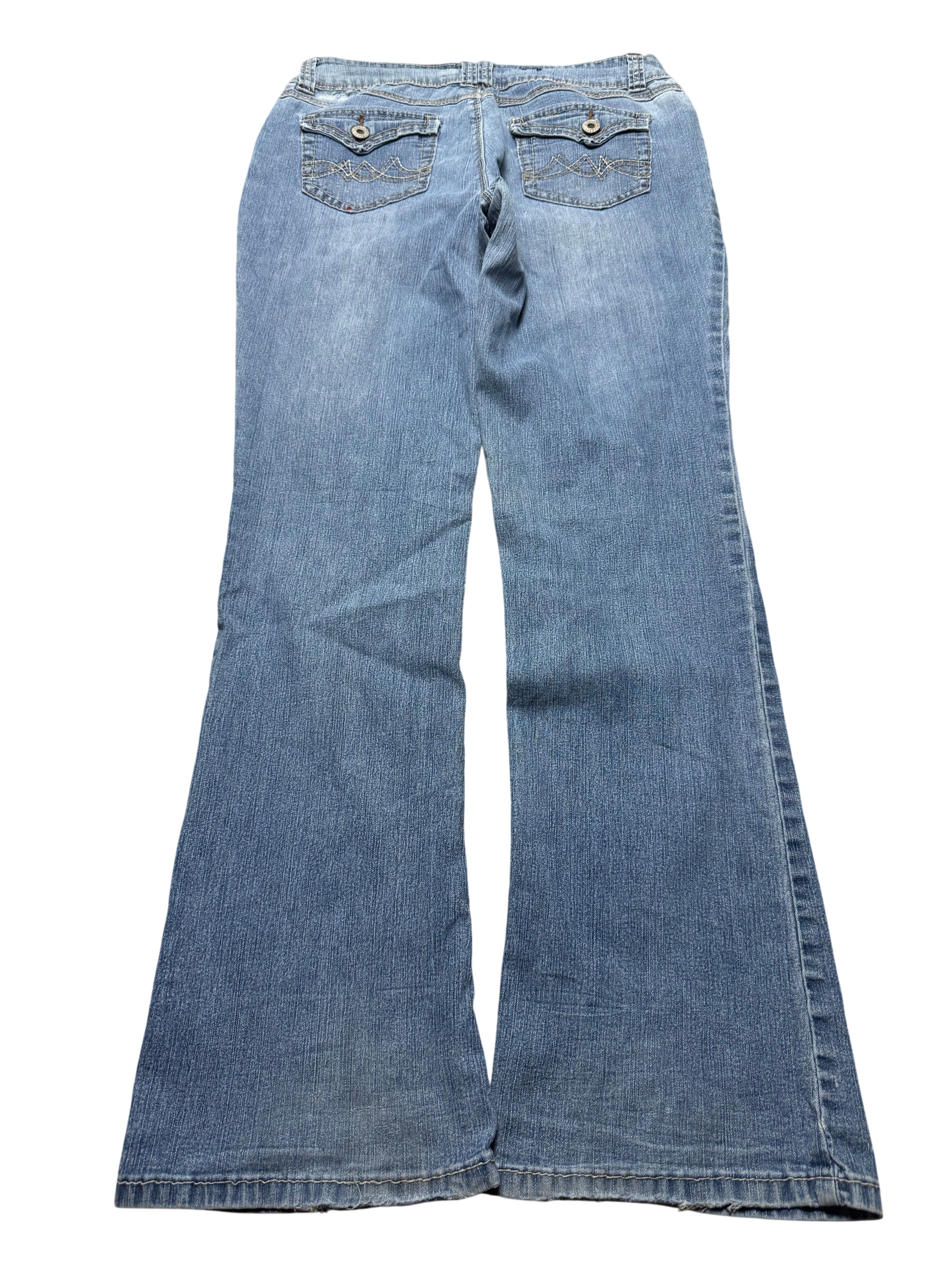 Y2K BOOTCUT WOMEN LOW WAIST JEANS (292)