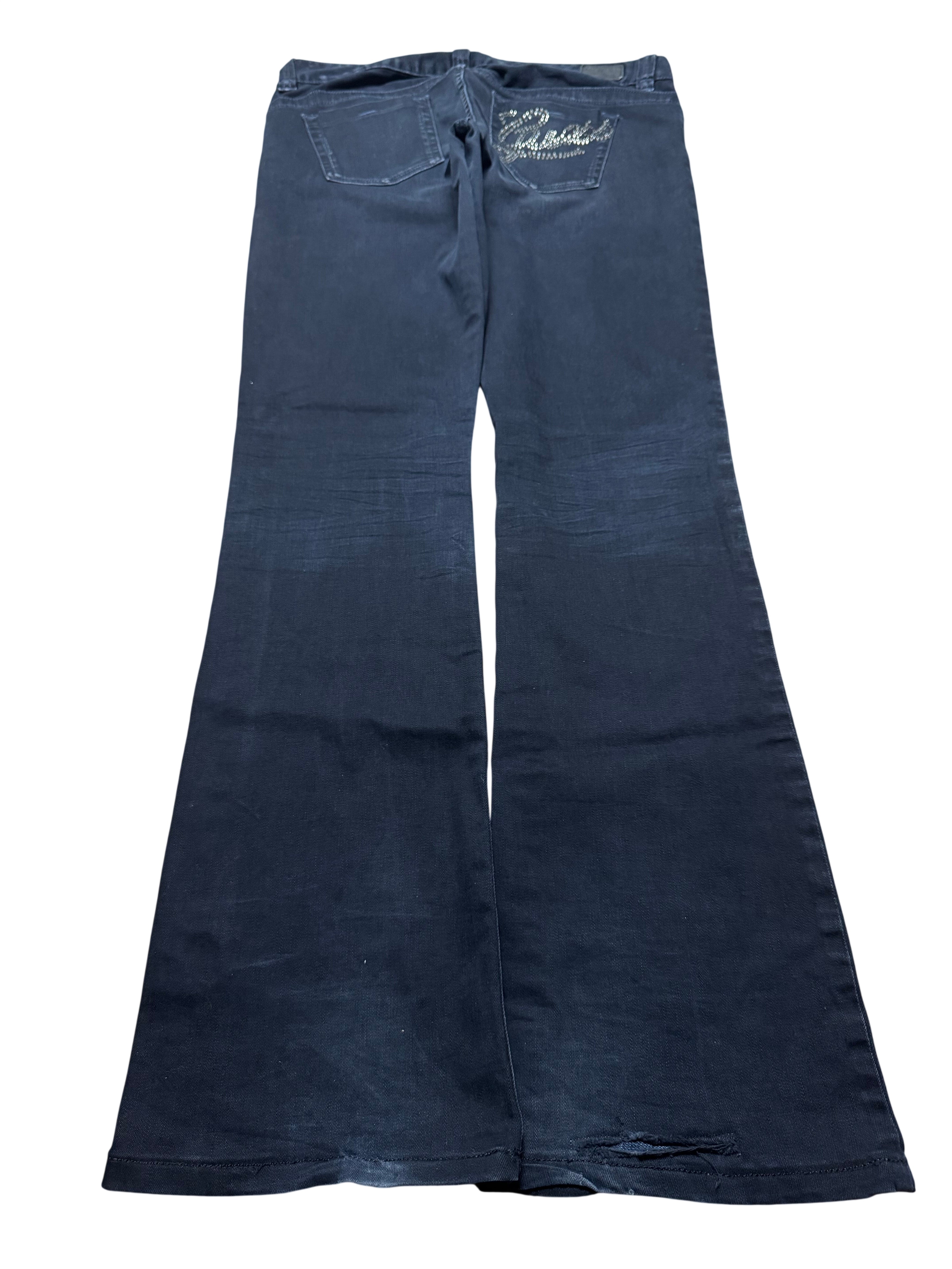 Y2K BOOTCUT WOMEN LOW WAIST JEANS (296)