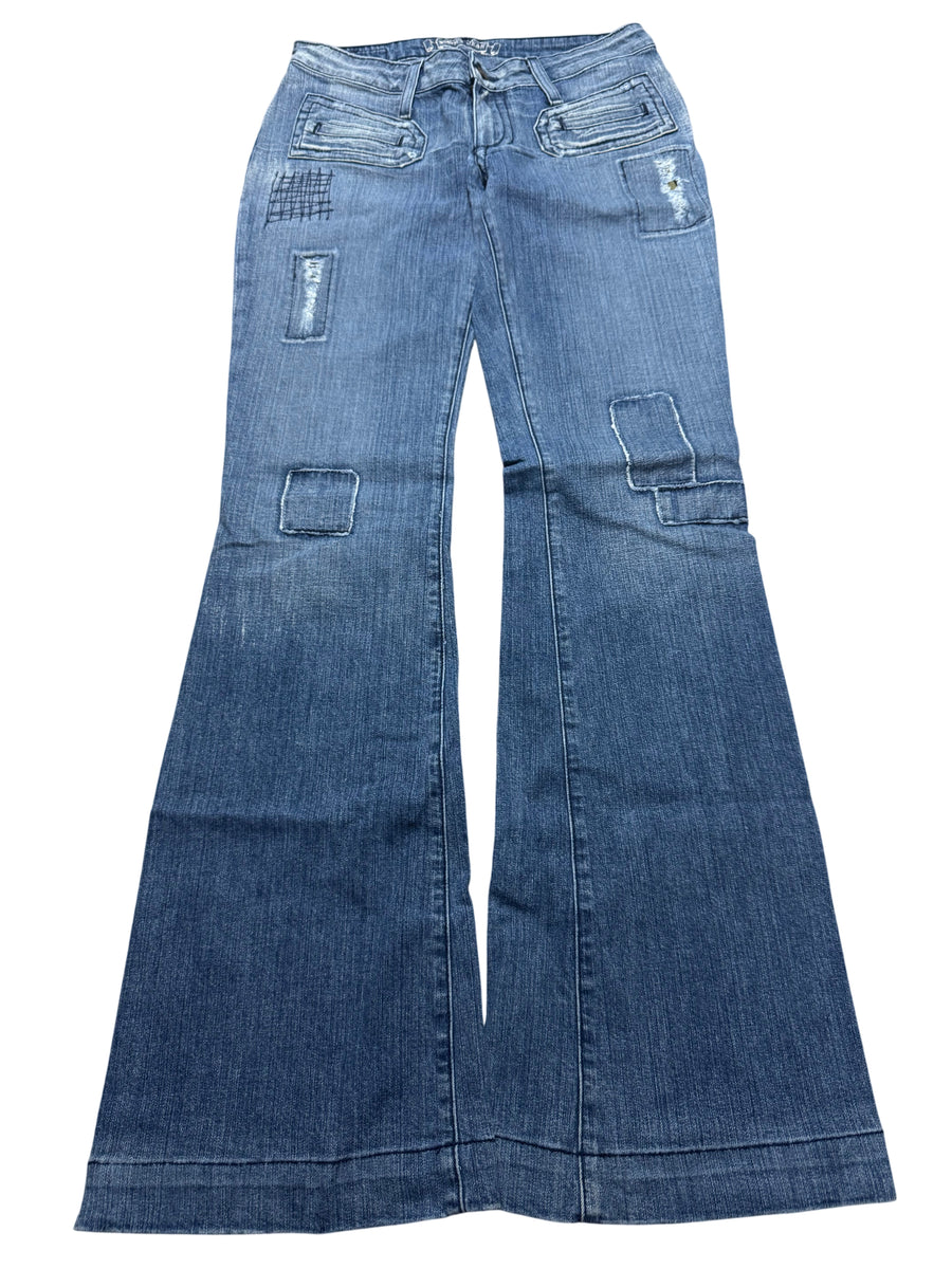 Y2K BOOTCUT WOMEN LOW WAIST JEANS (250)