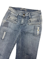 Y2K BOOTCUT WOMEN LOW WAIST JEANS (250)