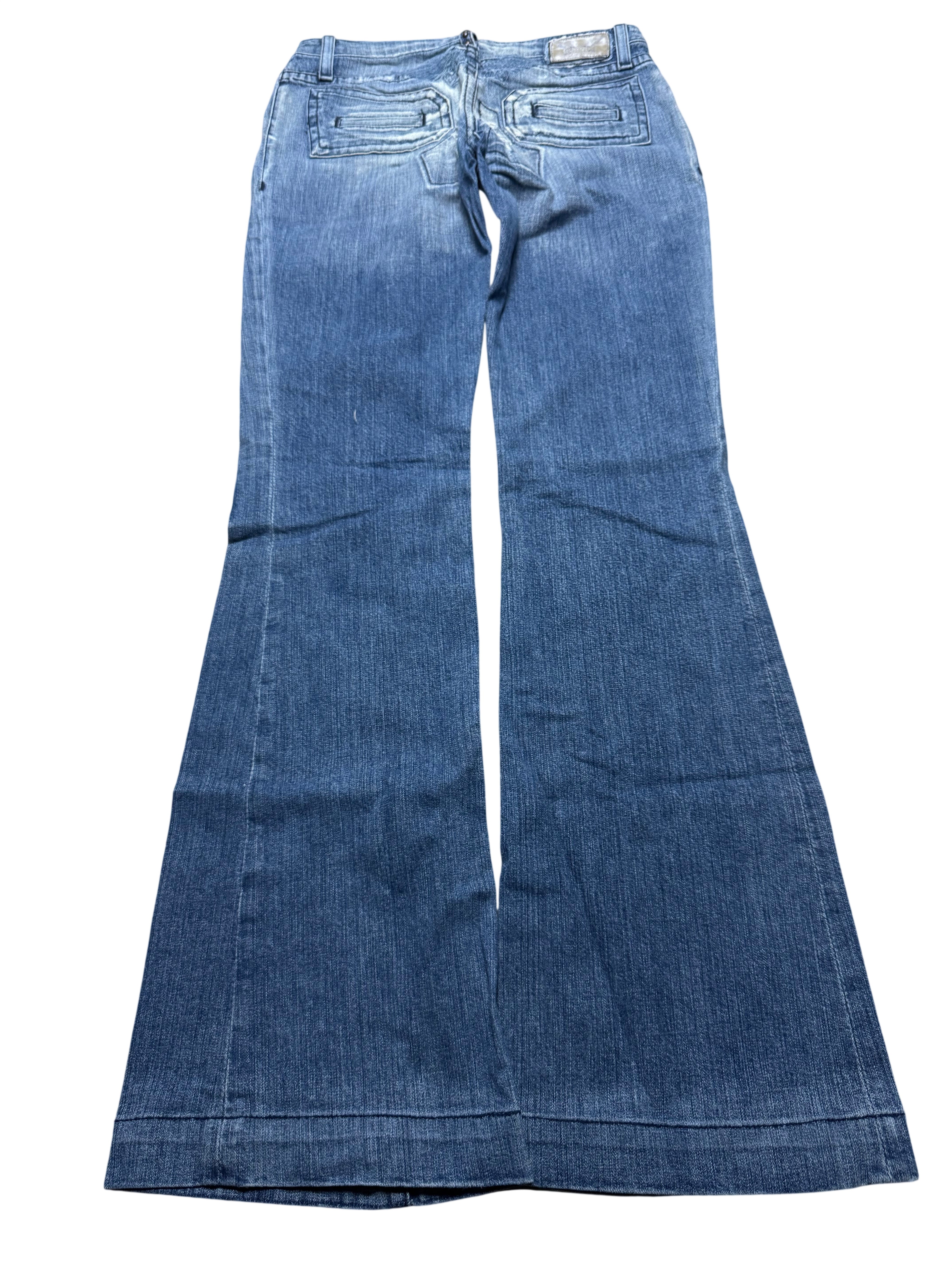 Y2K BOOTCUT WOMEN LOW WAIST JEANS (250)