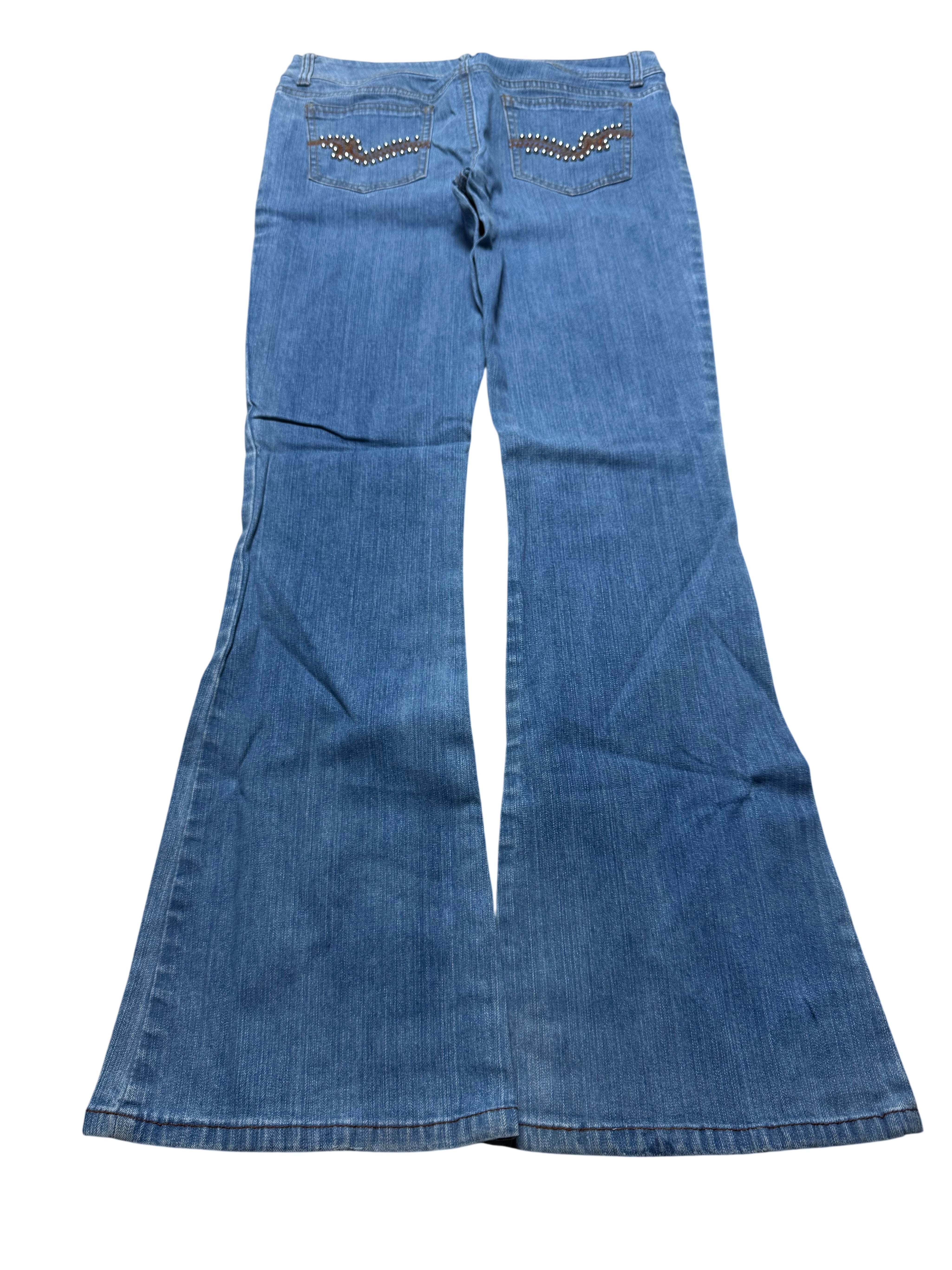 Y2K BOOTCUT WOMEN LOW WAIST JEANS (251)