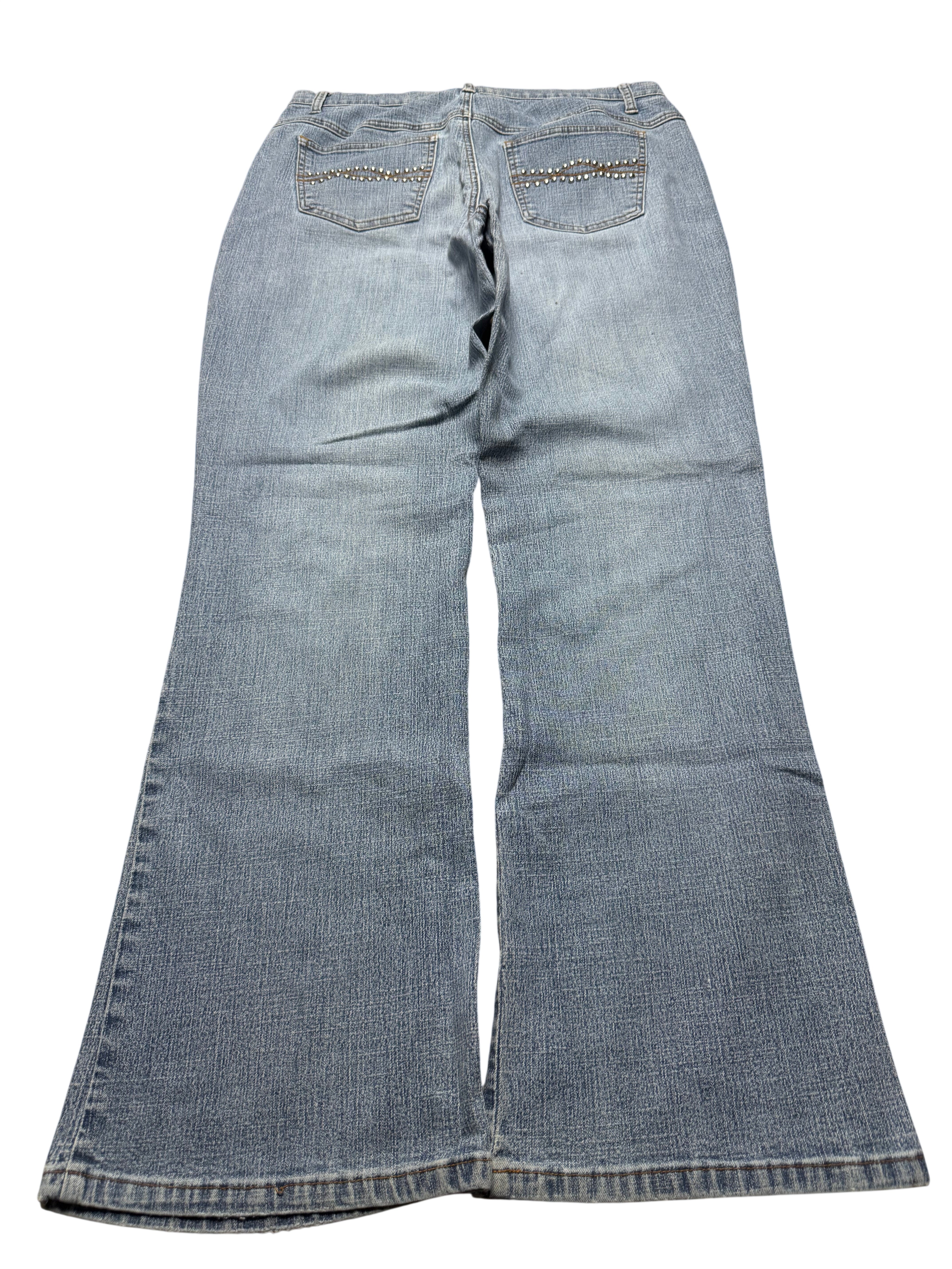 Y2K BOOTCUT WOMEN LOW WAIST JEANS (252)