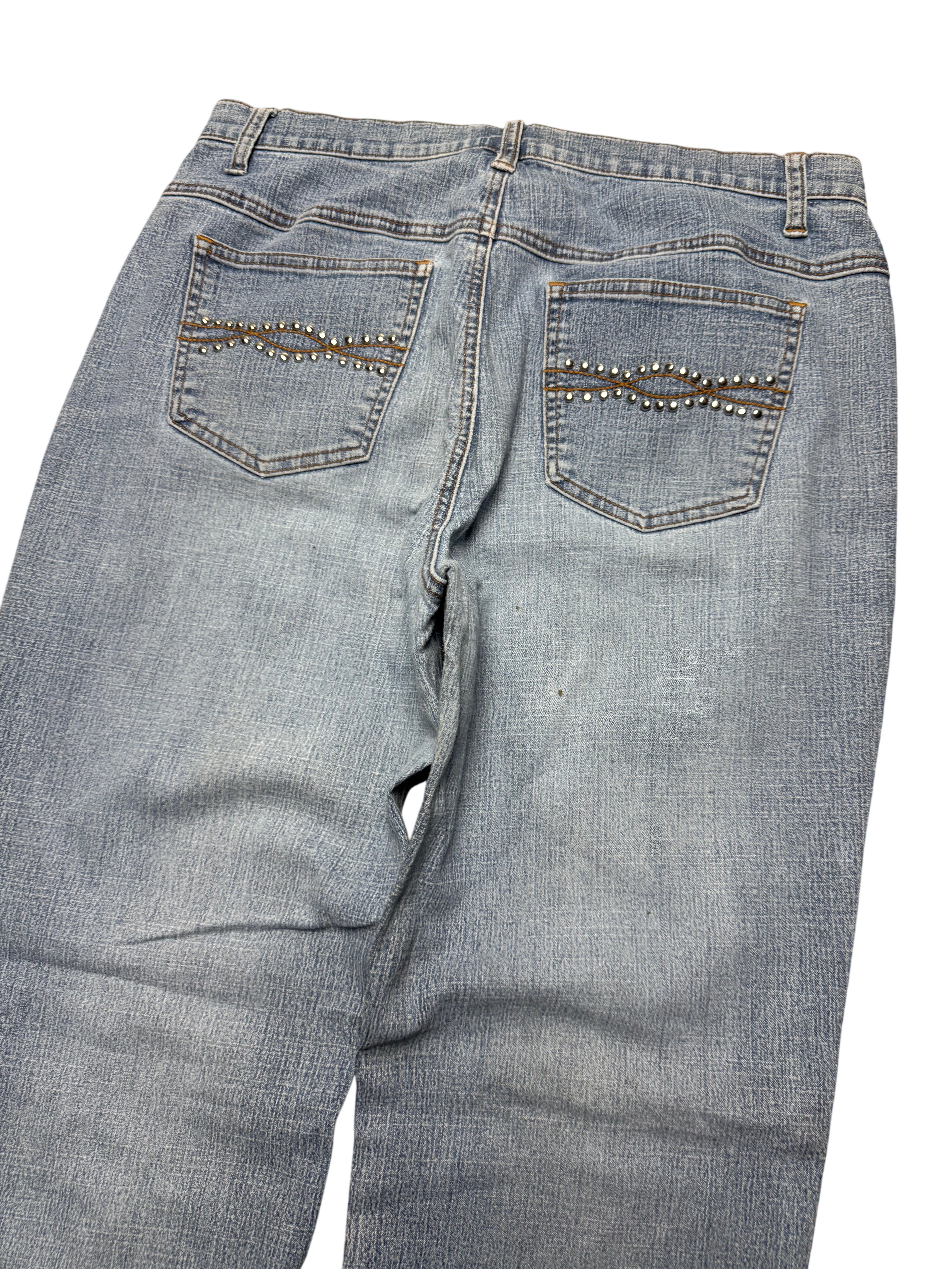 Y2K BOOTCUT WOMEN LOW WAIST JEANS (252)