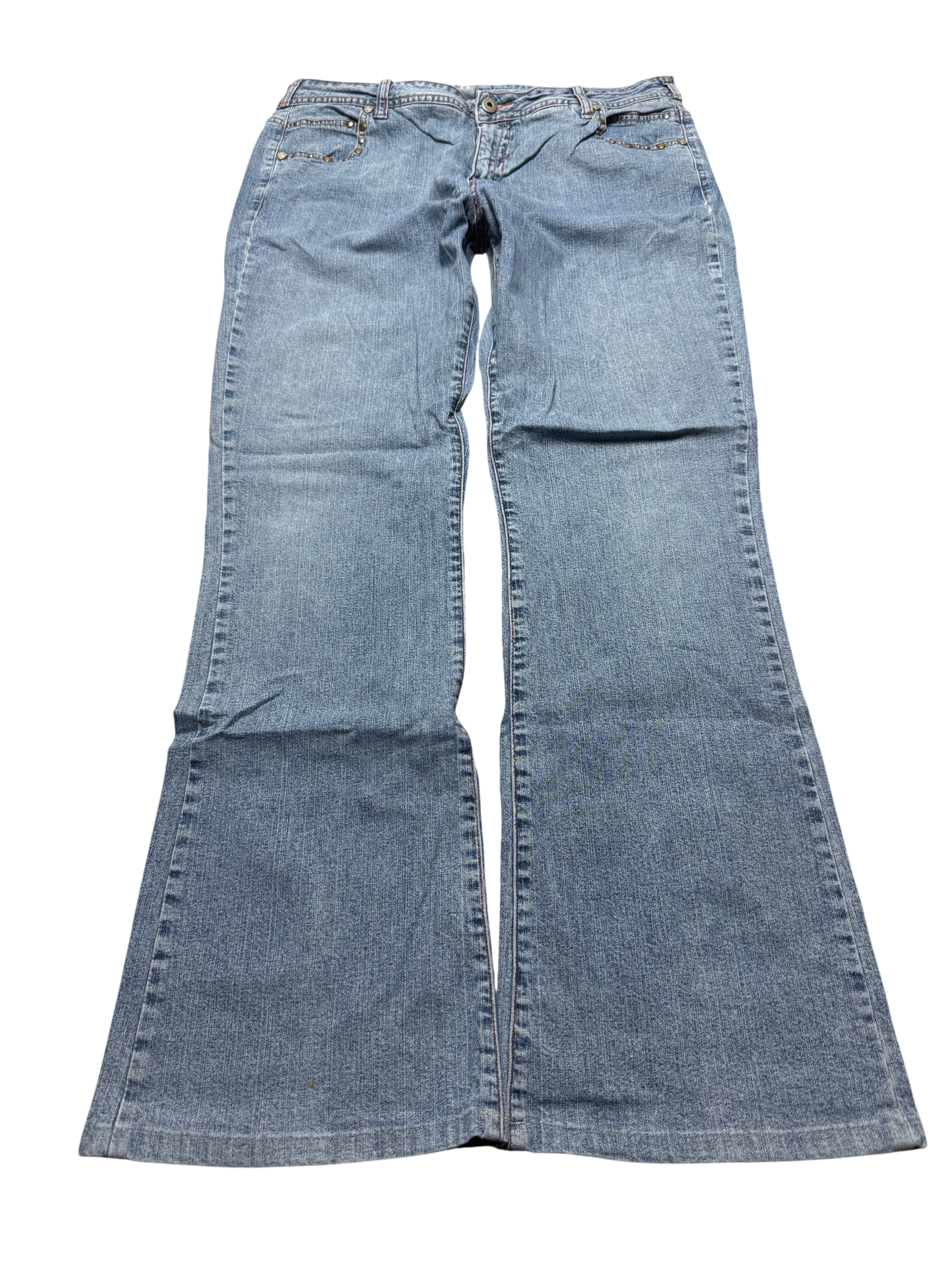 Y2K BOOTCUT WOMEN LOW WAIST JEANS (253)
