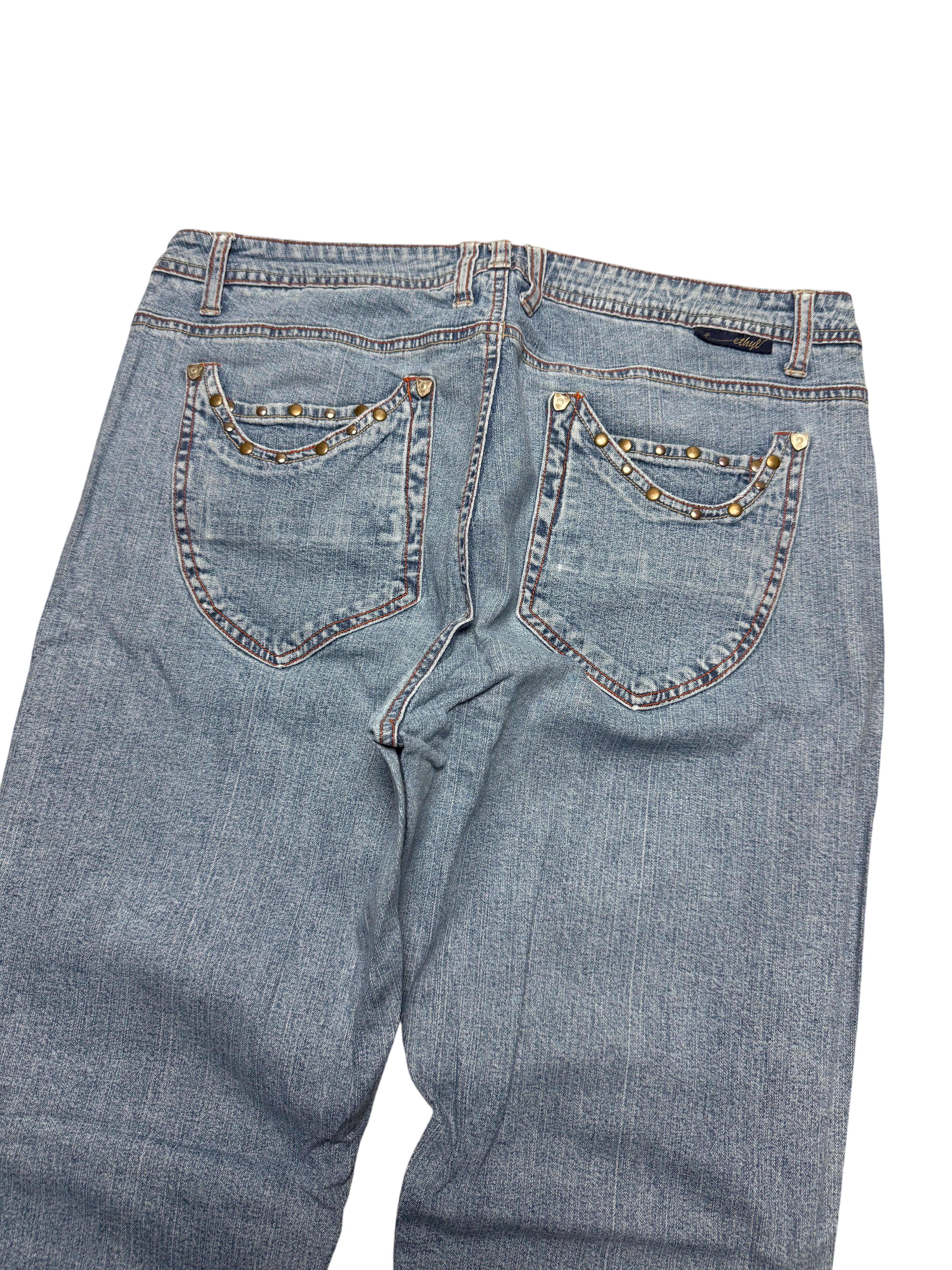 Y2K BOOTCUT WOMEN LOW WAIST JEANS (253)