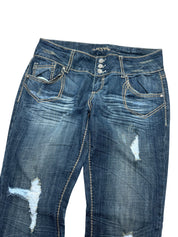 Y2K BOOTCUT WOMEN LOW WAIST JEANS (255)