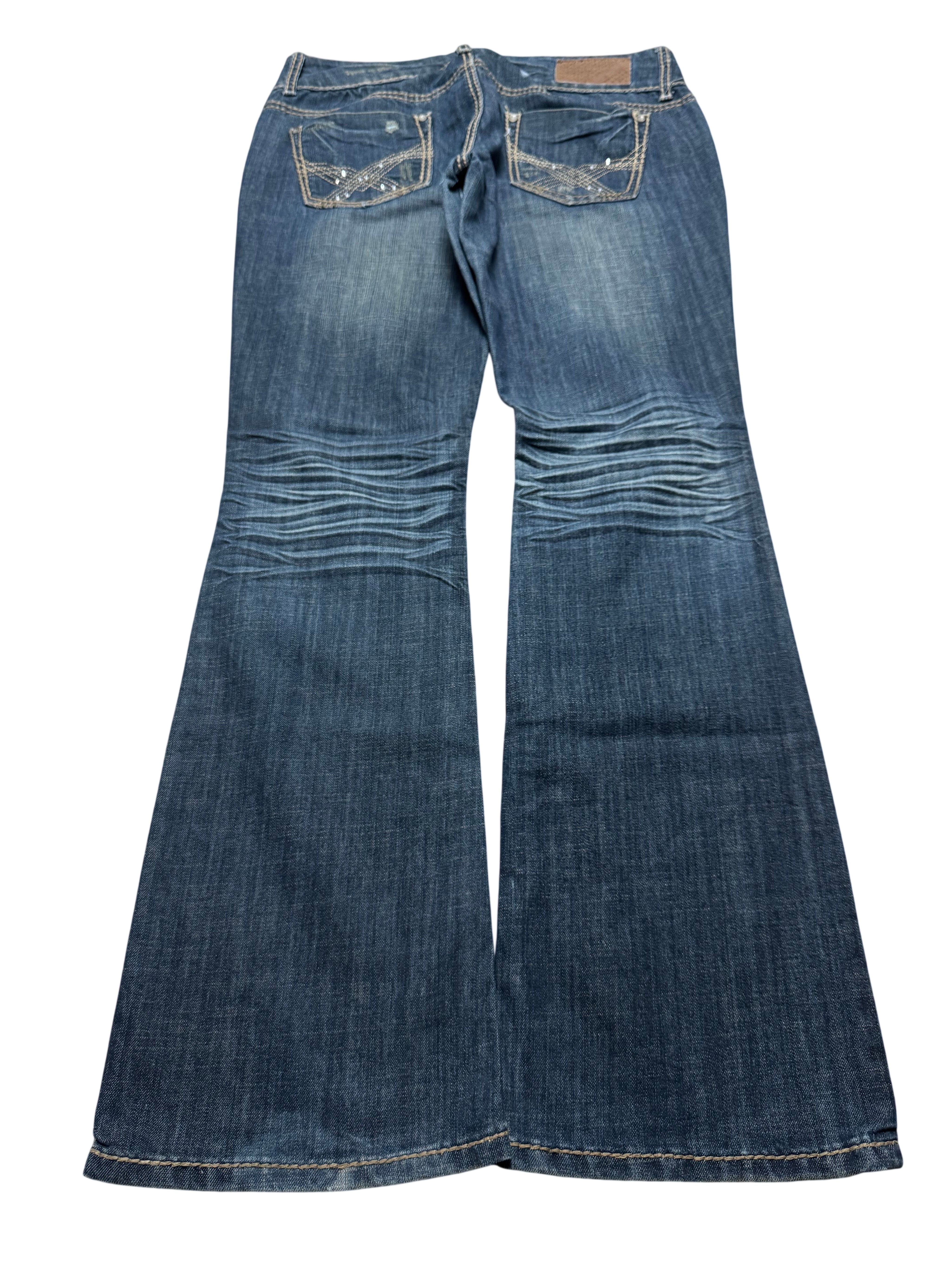 Y2K BOOTCUT WOMEN LOW WAIST JEANS (255)