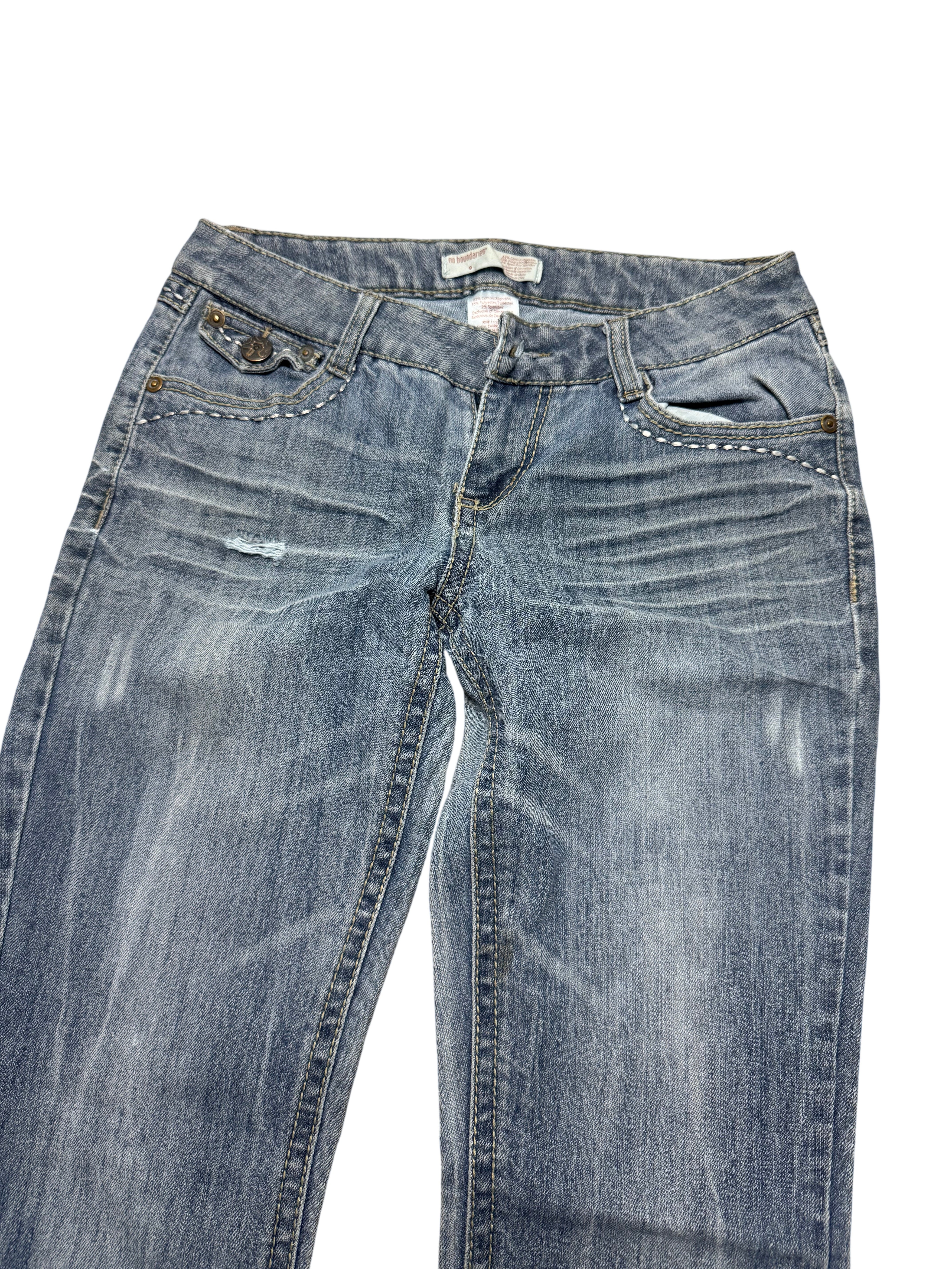 Y2K BOOTCUT WOMEN LOW WAIST JEANS (258)