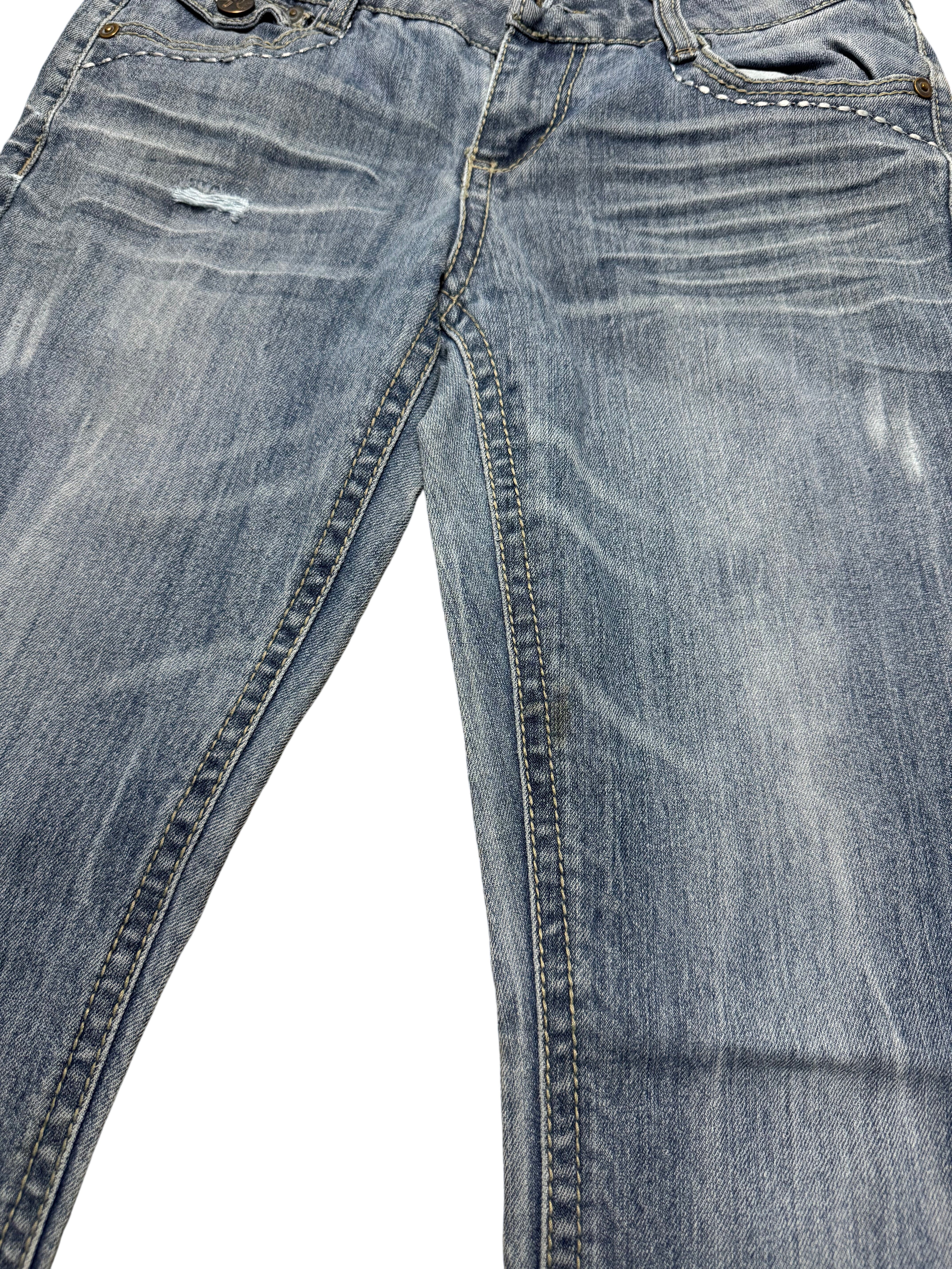 Y2K BOOTCUT WOMEN LOW WAIST JEANS (258)