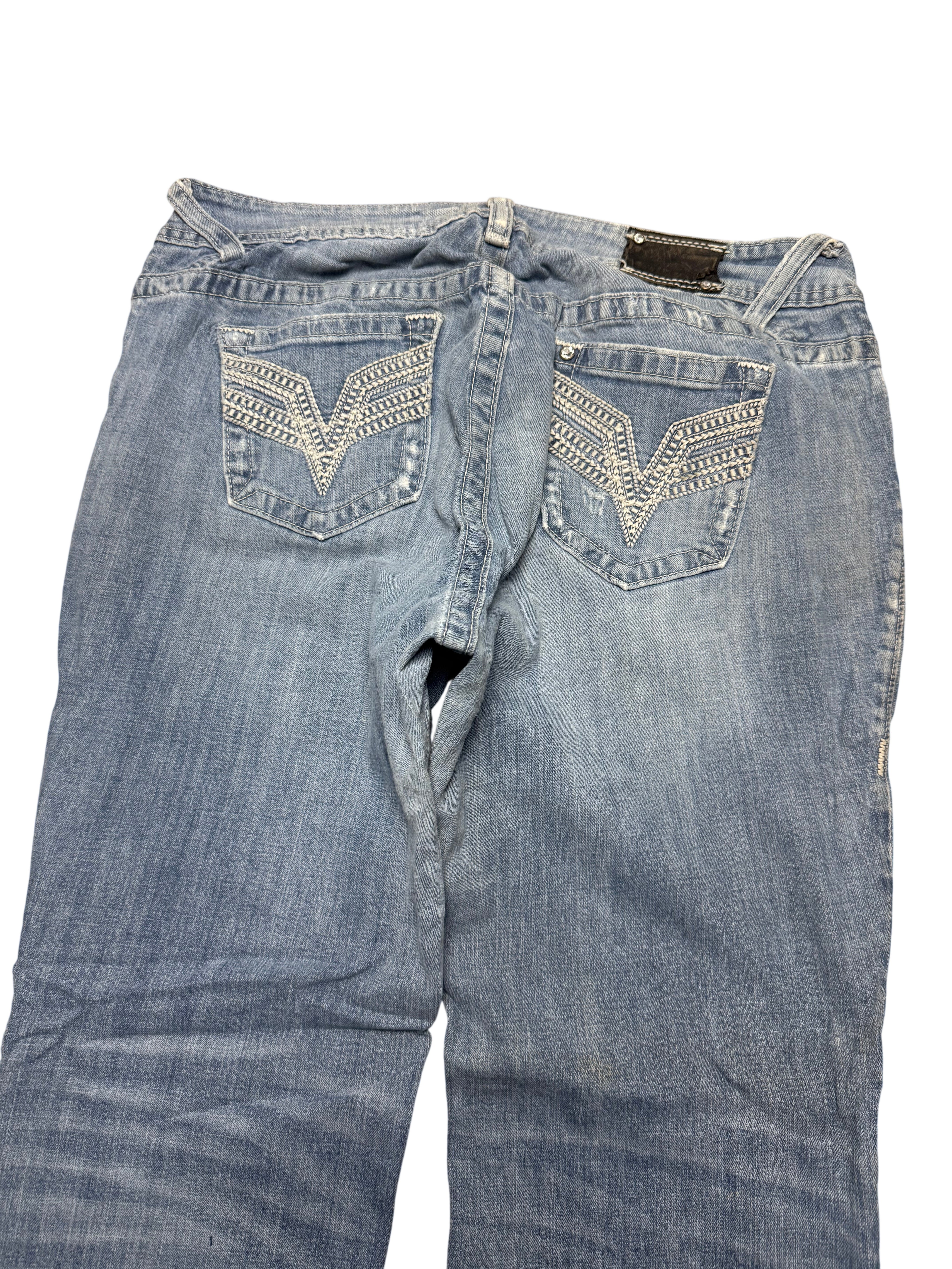 Y2K BOOTCUT WOMEN LOW WAIST JEANS (259)