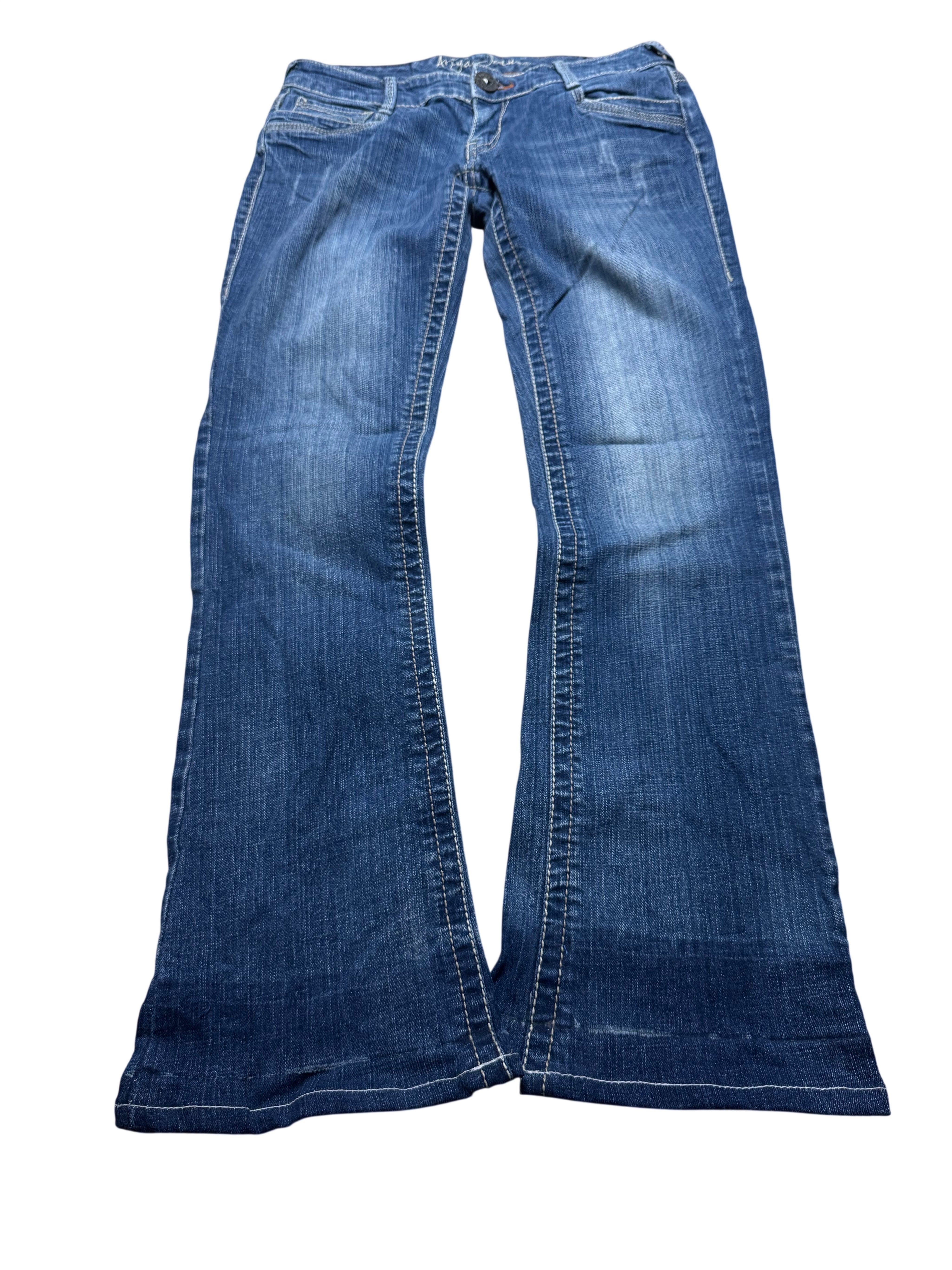 Y2K BOOTCUT WOMEN LOW WAIST JEANS (261)