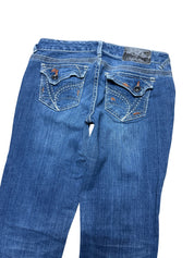 Y2K BOOTCUT WOMEN LOW WAIST JEANS (261)