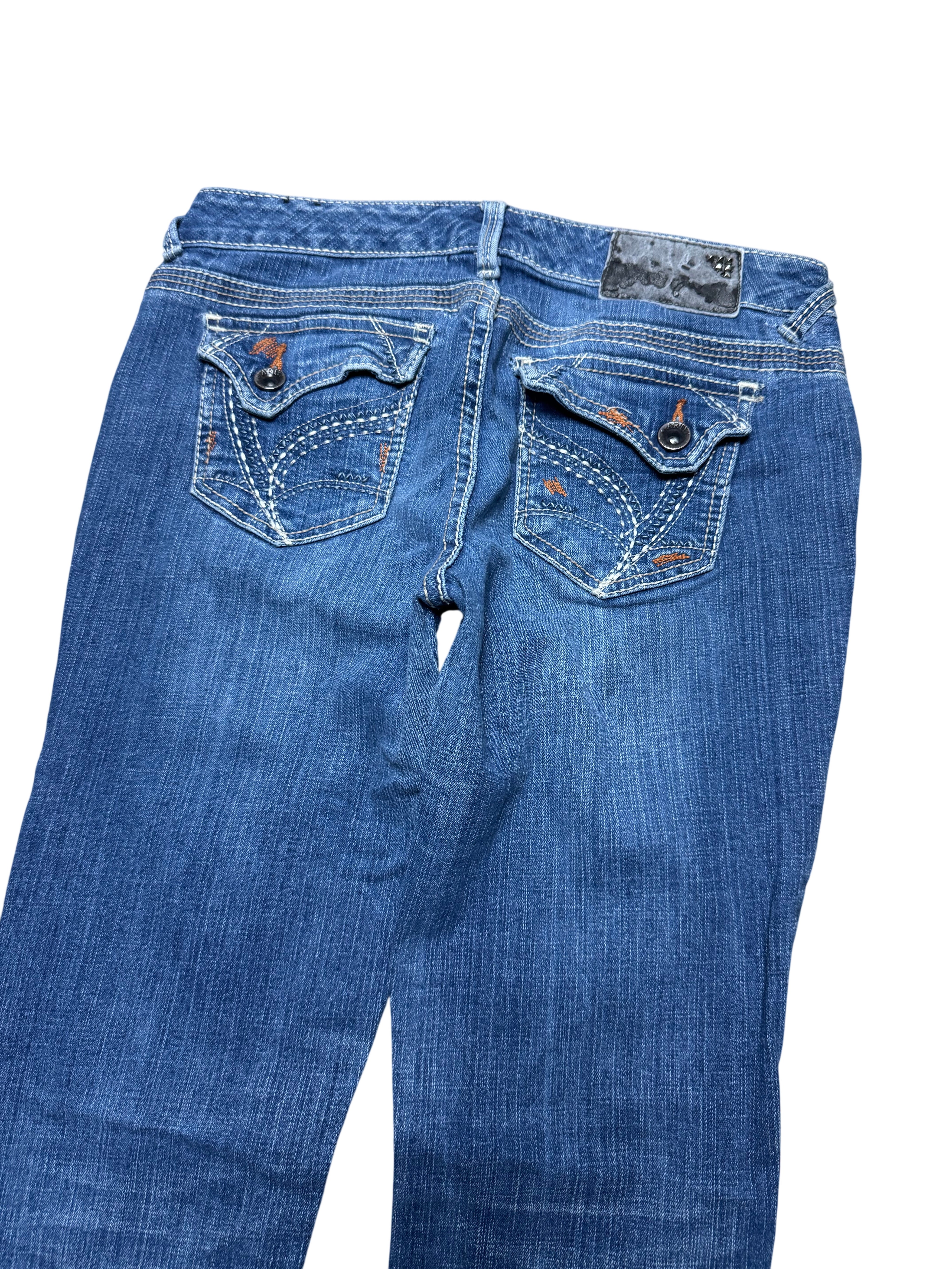Y2K BOOTCUT WOMEN LOW WAIST JEANS (261)