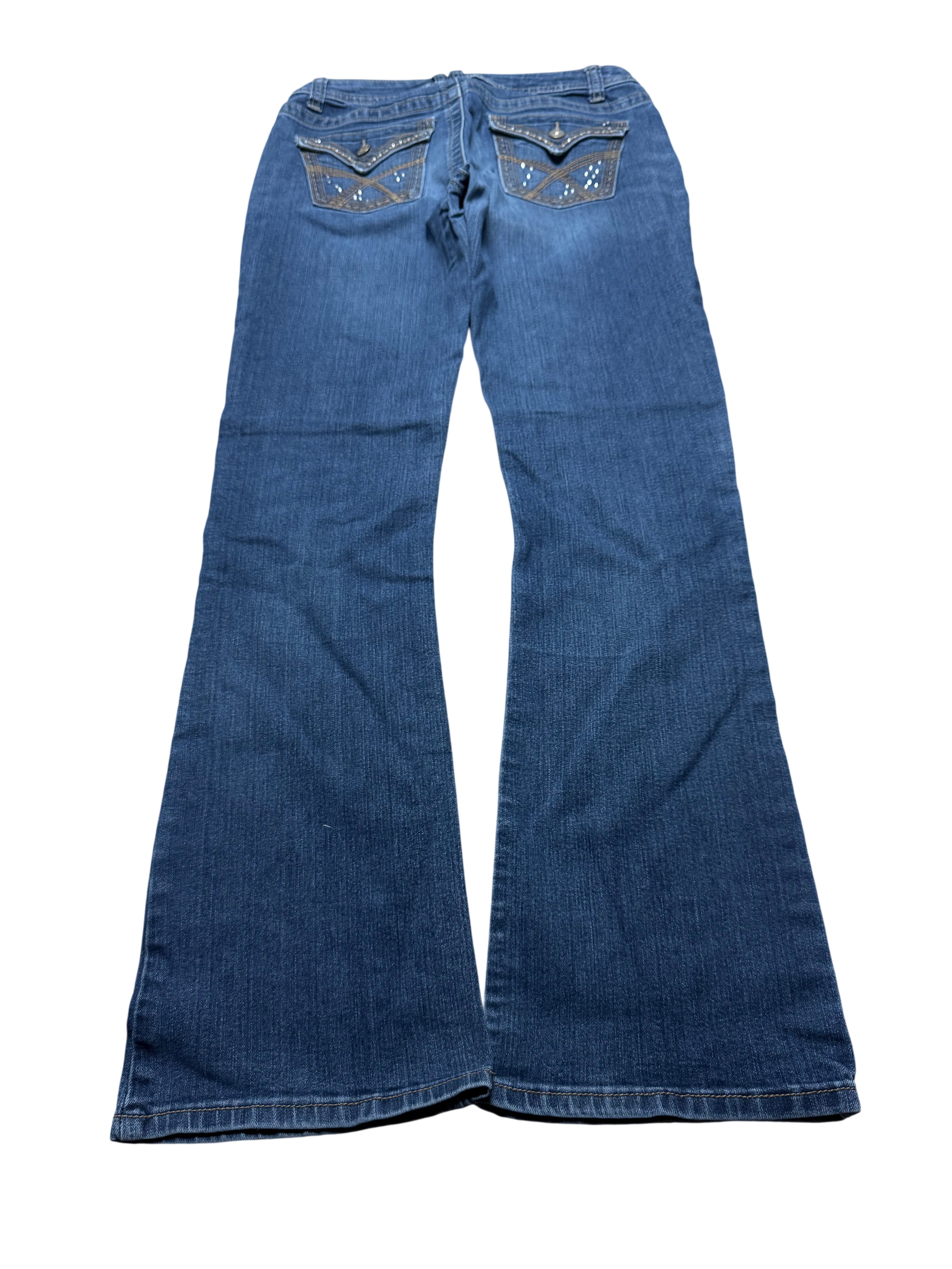 Y2K BOOTCUT WOMEN LOW WAIST JEANS (262)