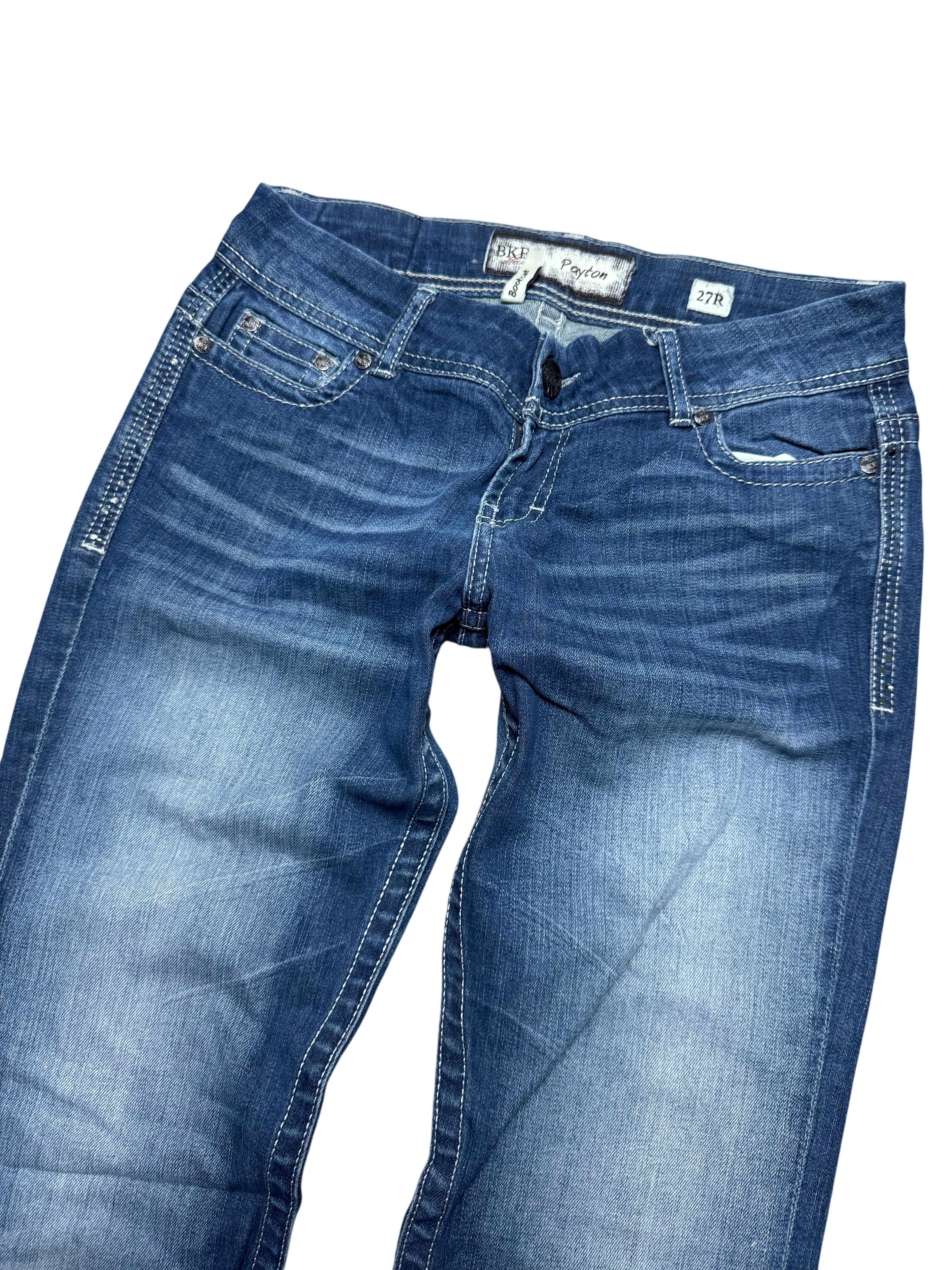 Y2K BOOTCUT WOMEN LOW WAIST JEANS (266)