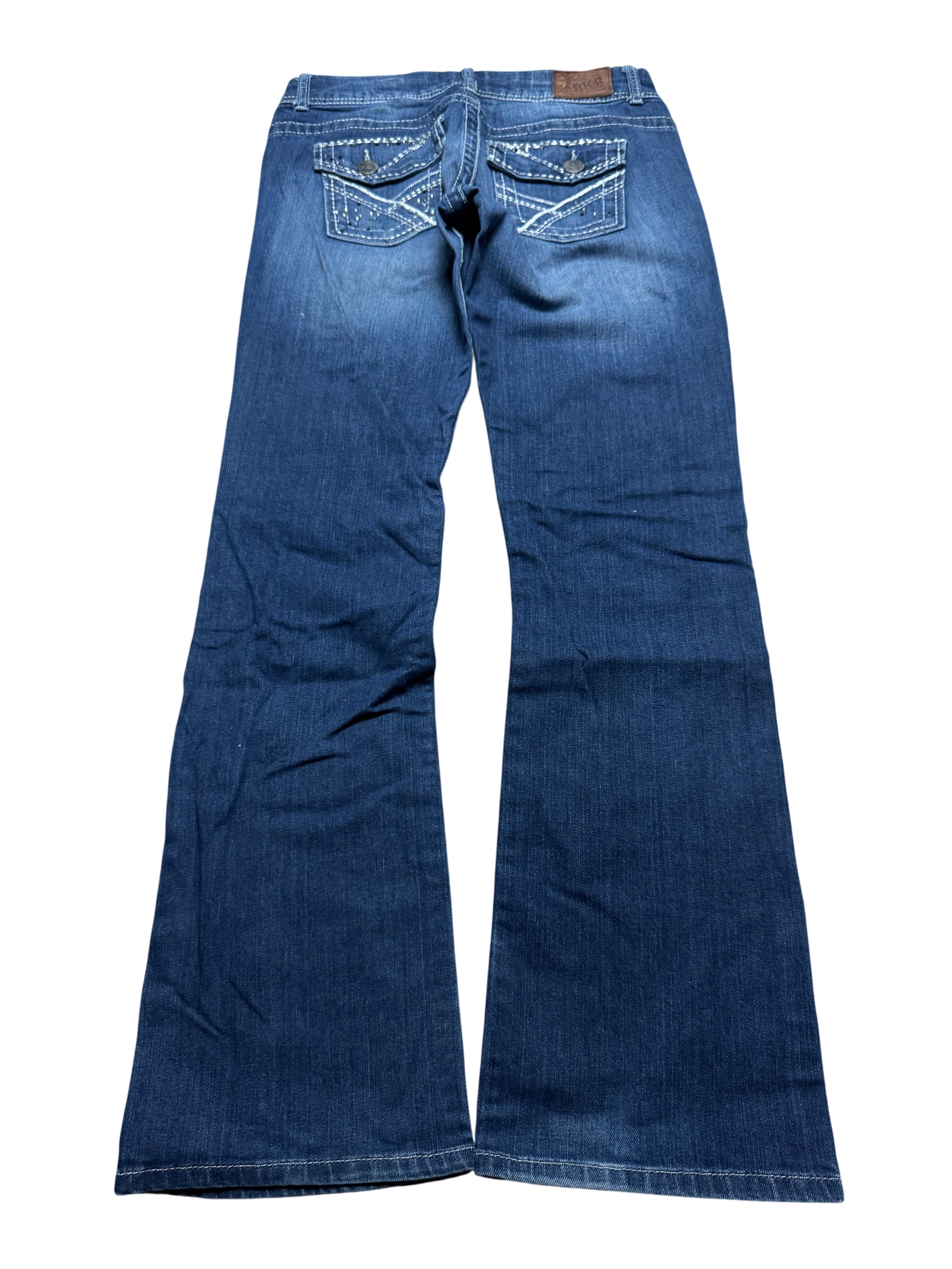 Y2K BOOTCUT WOMEN LOW WAIST JEANS (266)
