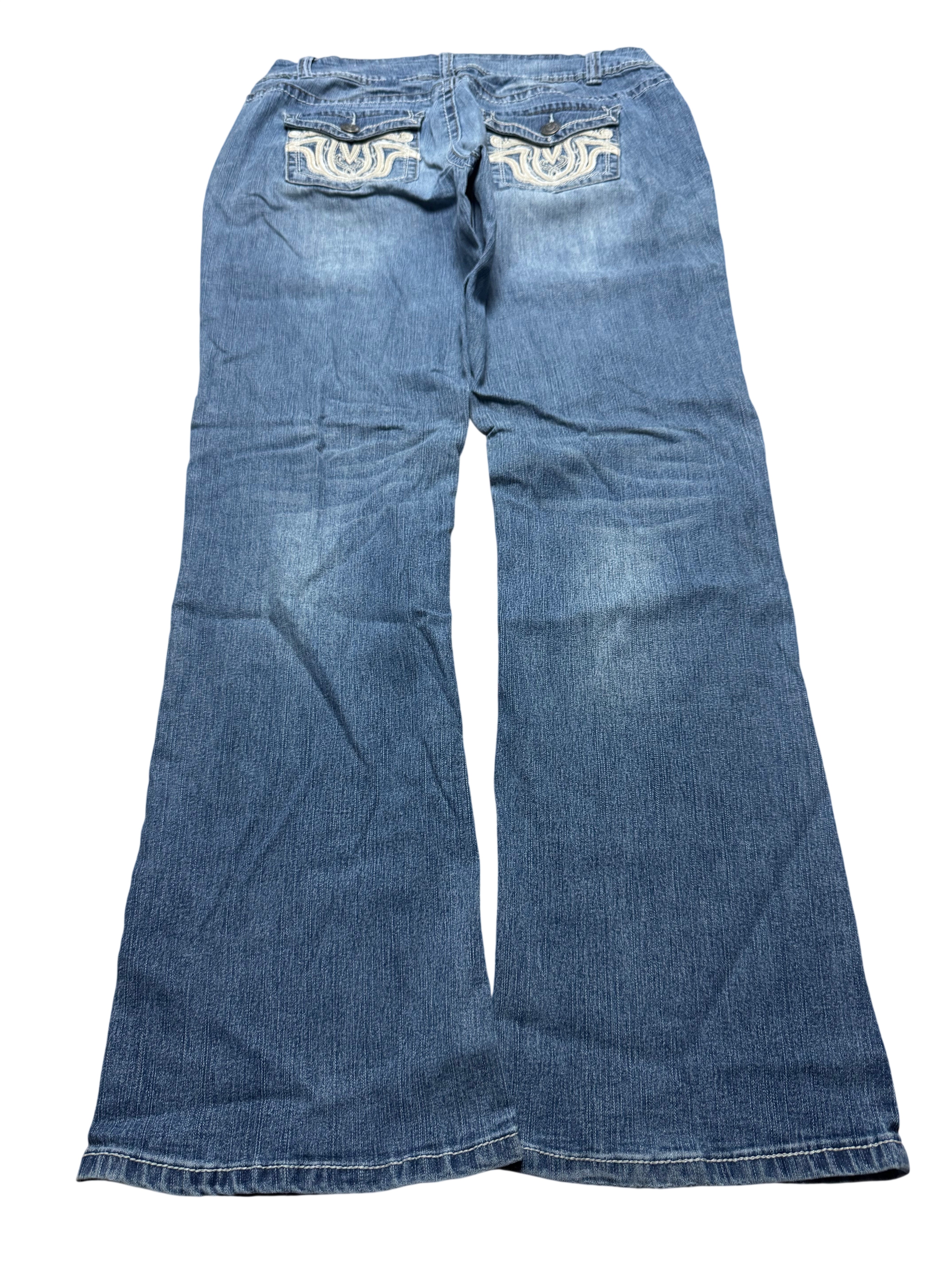 Y2K BOOTCUT WOMEN LOW WAIST JEANS (267)