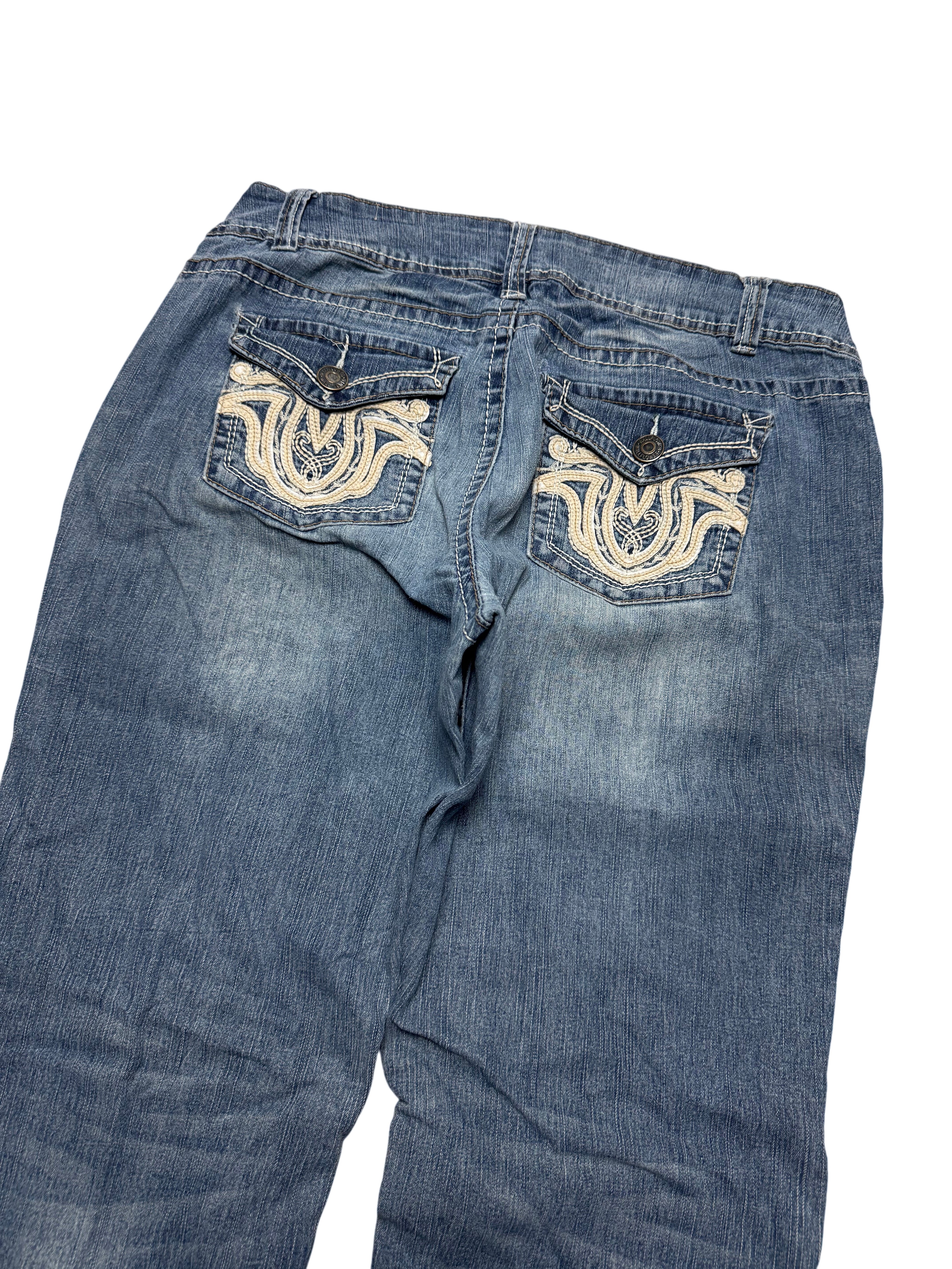 Y2K BOOTCUT WOMEN LOW WAIST JEANS (267)
