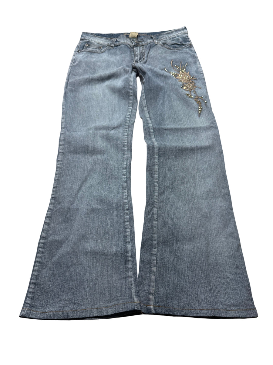 Y2K BOOTCUT WOMEN LOW WAIST JEANS (362)