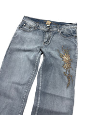 Y2K BOOTCUT WOMEN LOW WAIST JEANS (362)
