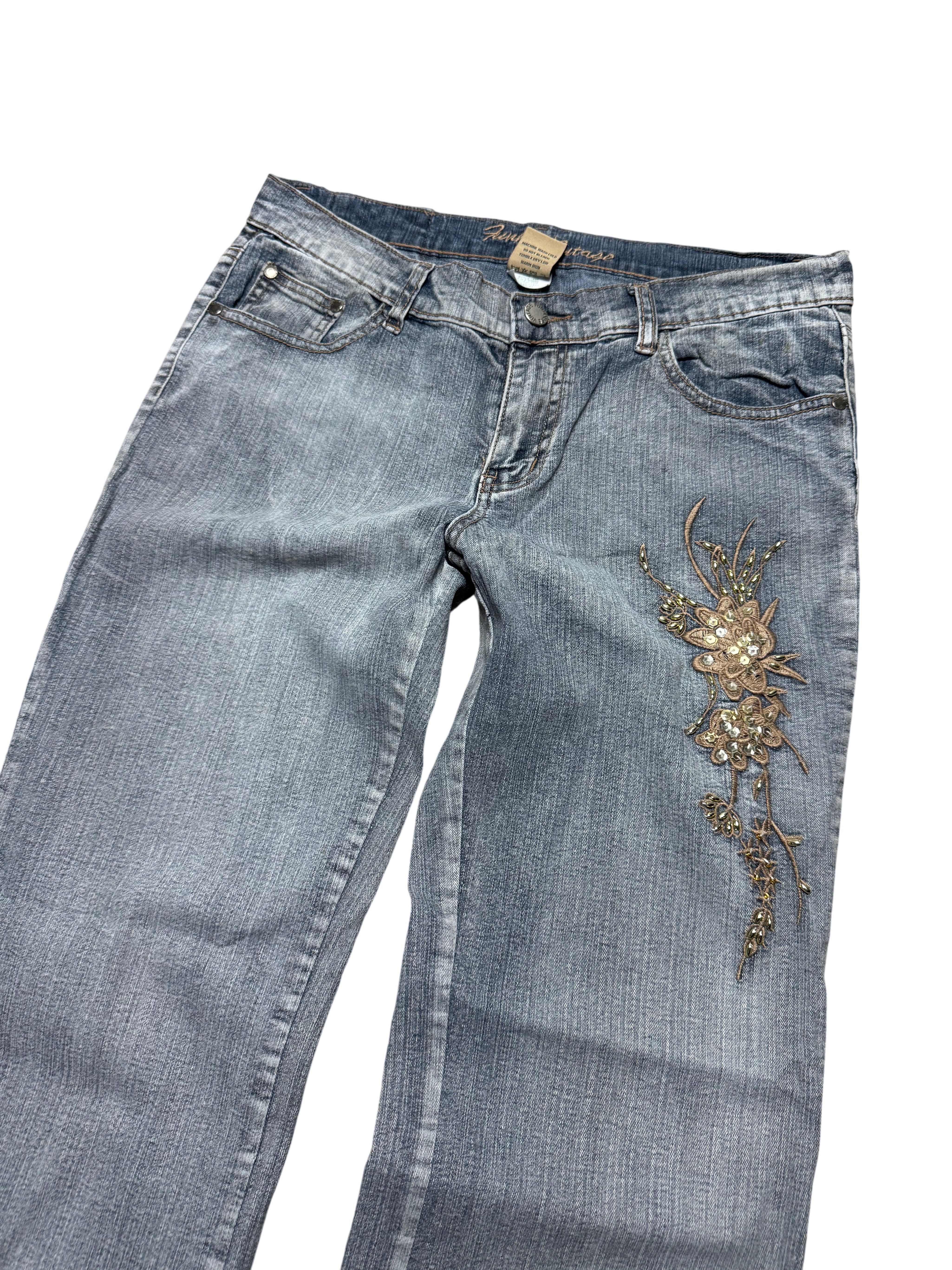 Y2K BOOTCUT WOMEN LOW WAIST JEANS (362)