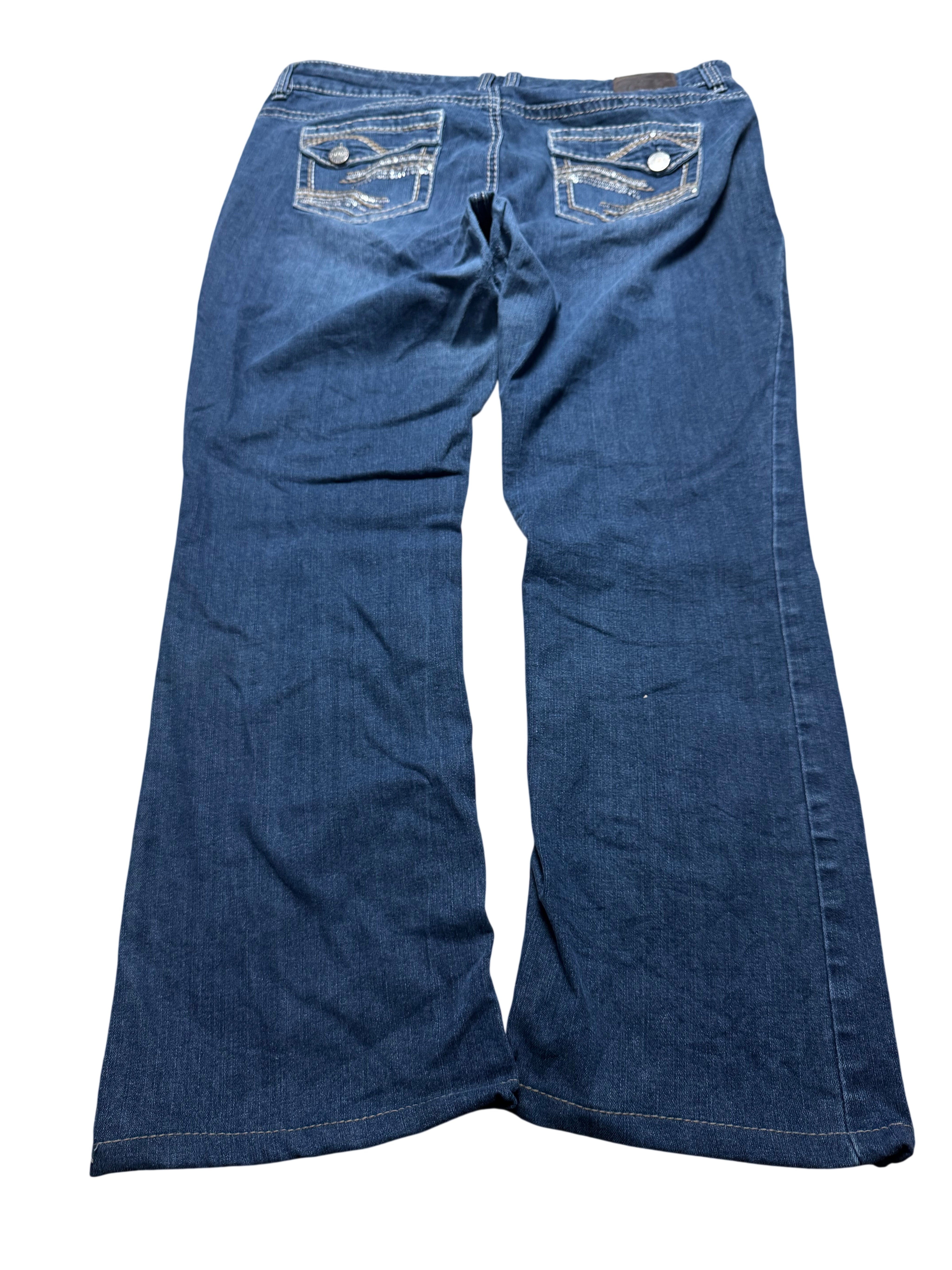Y2K BOOTCUT WOMEN LOW WAIST JEANS (364)