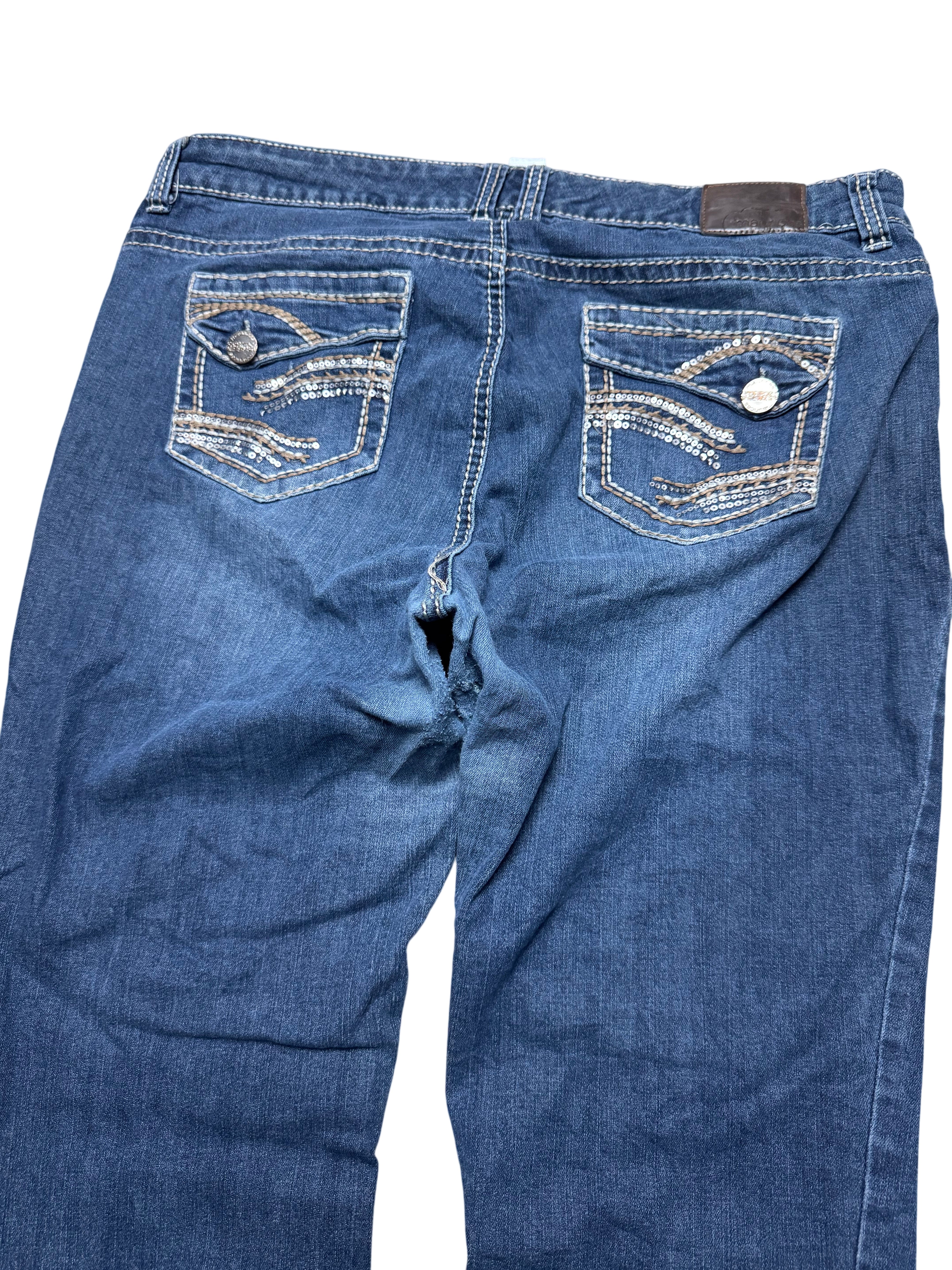 Y2K BOOTCUT WOMEN LOW WAIST JEANS (364)