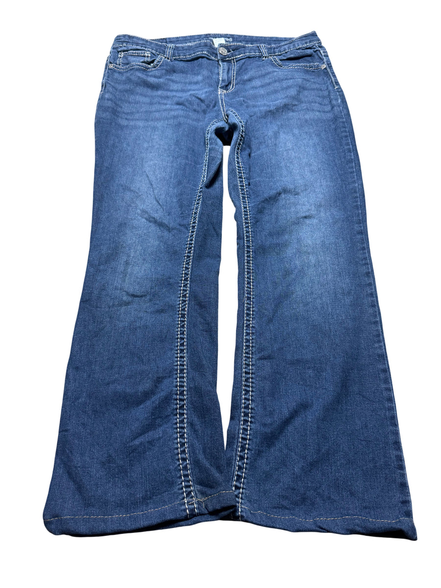 Y2K BOOTCUT WOMEN LOW WAIST JEANS (364)