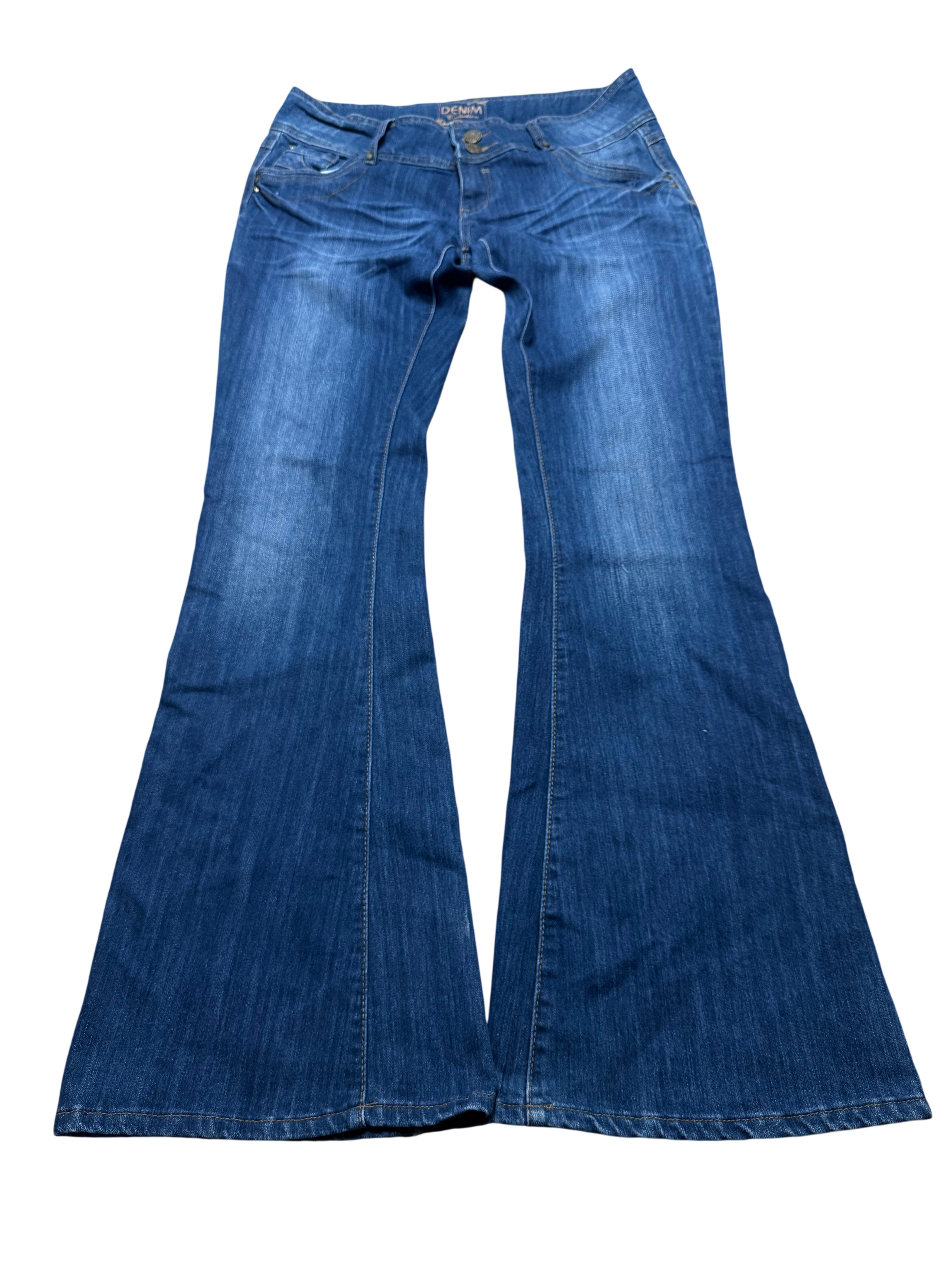 Y2K BOOTCUT WOMEN LOW WAIST JEANS (366)