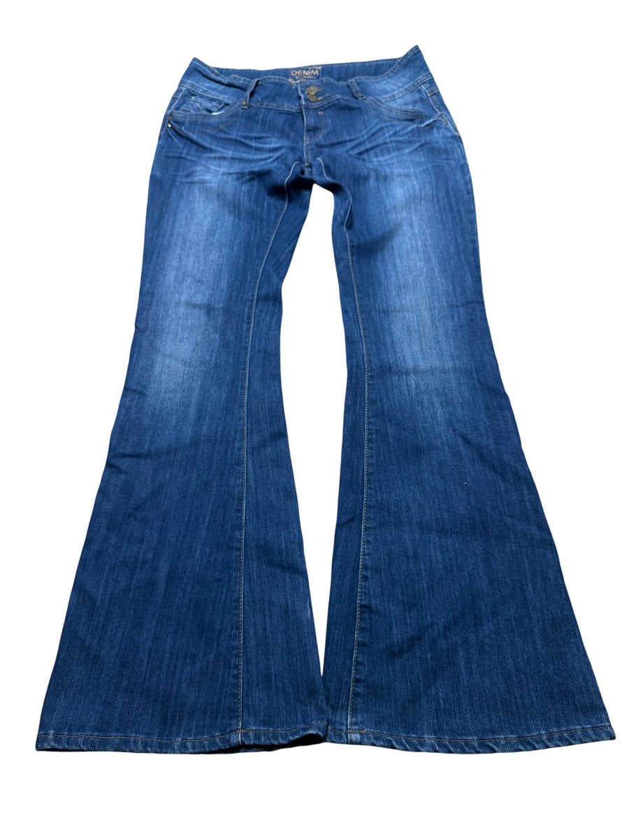 Y2K BOOTCUT WOMEN LOW WAIST JEANS (366)