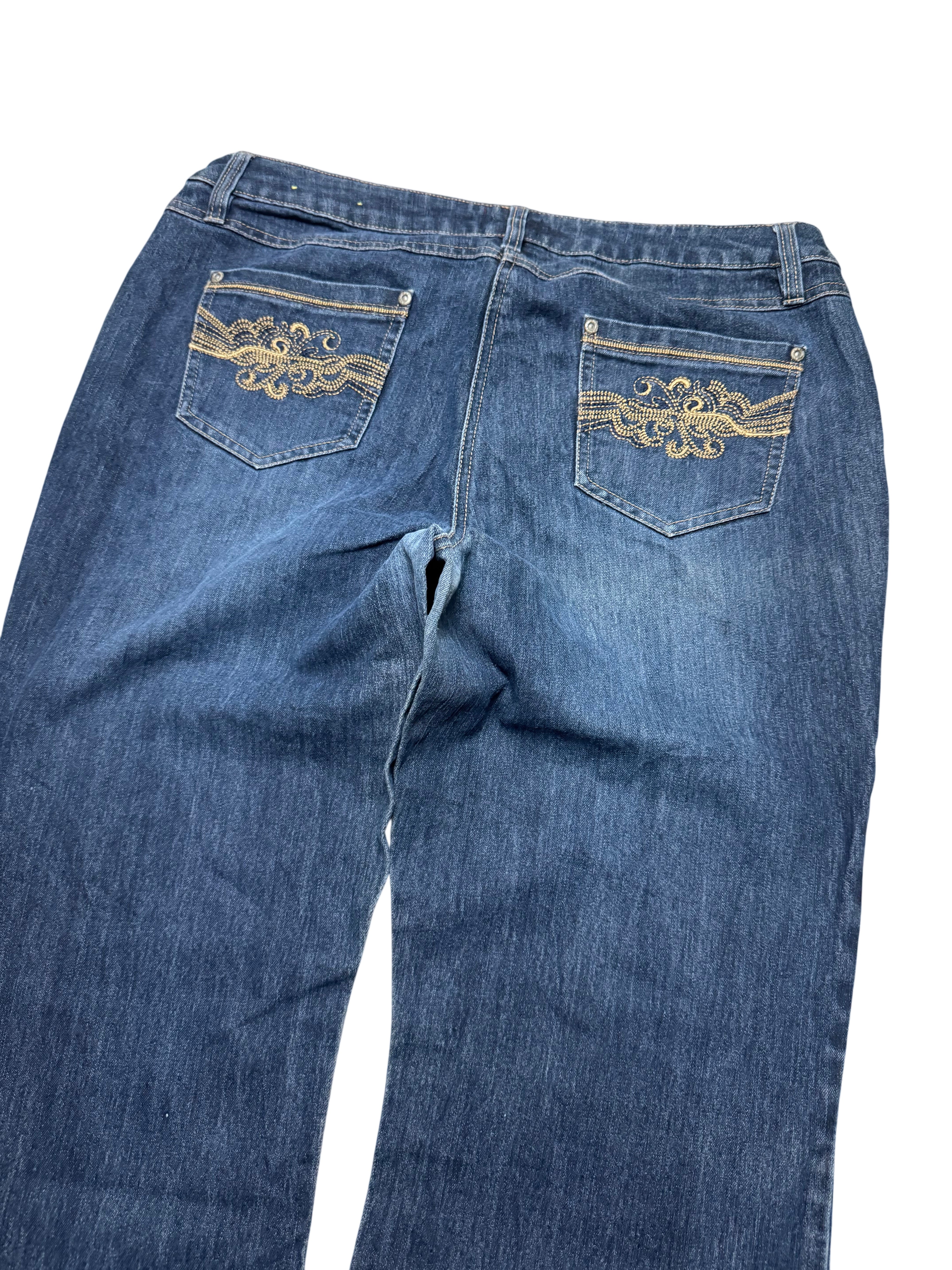 Y2K BOOTCUT WOMEN LOW WAIST JEANS (367)