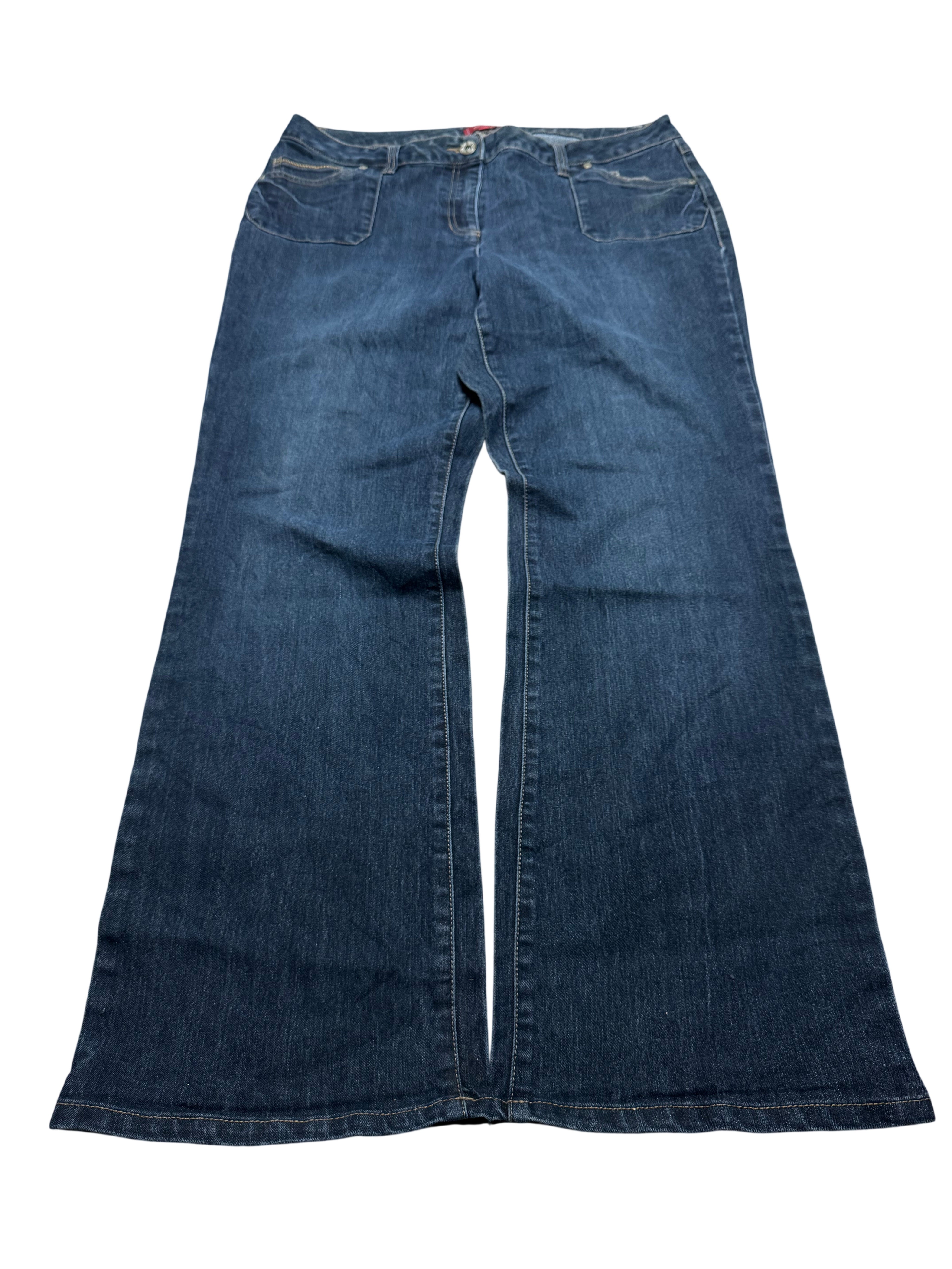 Y2K BOOTCUT WOMEN LOW WAIST JEANS (367)