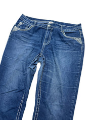 Y2K BOOTCUT WOMEN LOW WAIST JEANS (368)