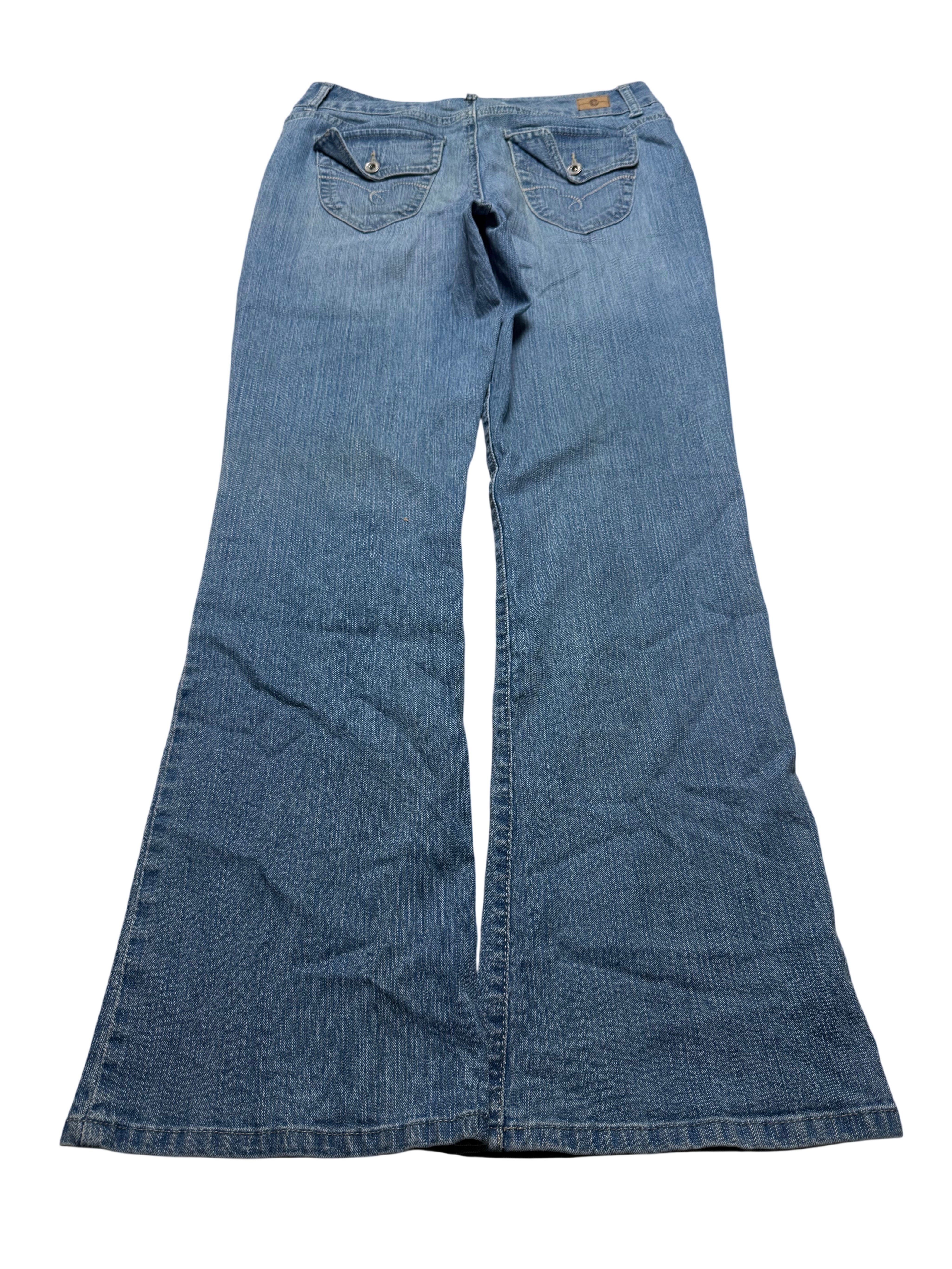 Y2K BOOTCUT WOMEN LOW WAIST JEANS (369)