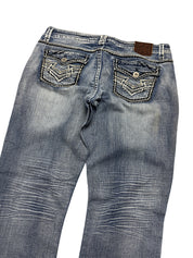 Y2K BOOTCUT WOMEN LOW WAIST JEANS (310)