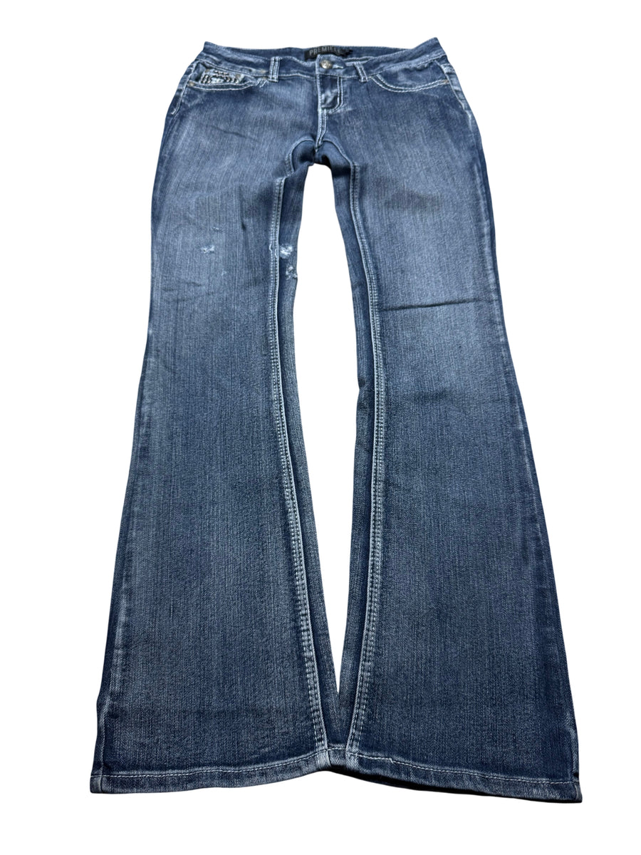 Y2K BOOTCUT WOMEN LOW WAIST JEANS (313)