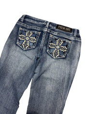 Y2K BOOTCUT WOMEN LOW WAIST JEANS (313)