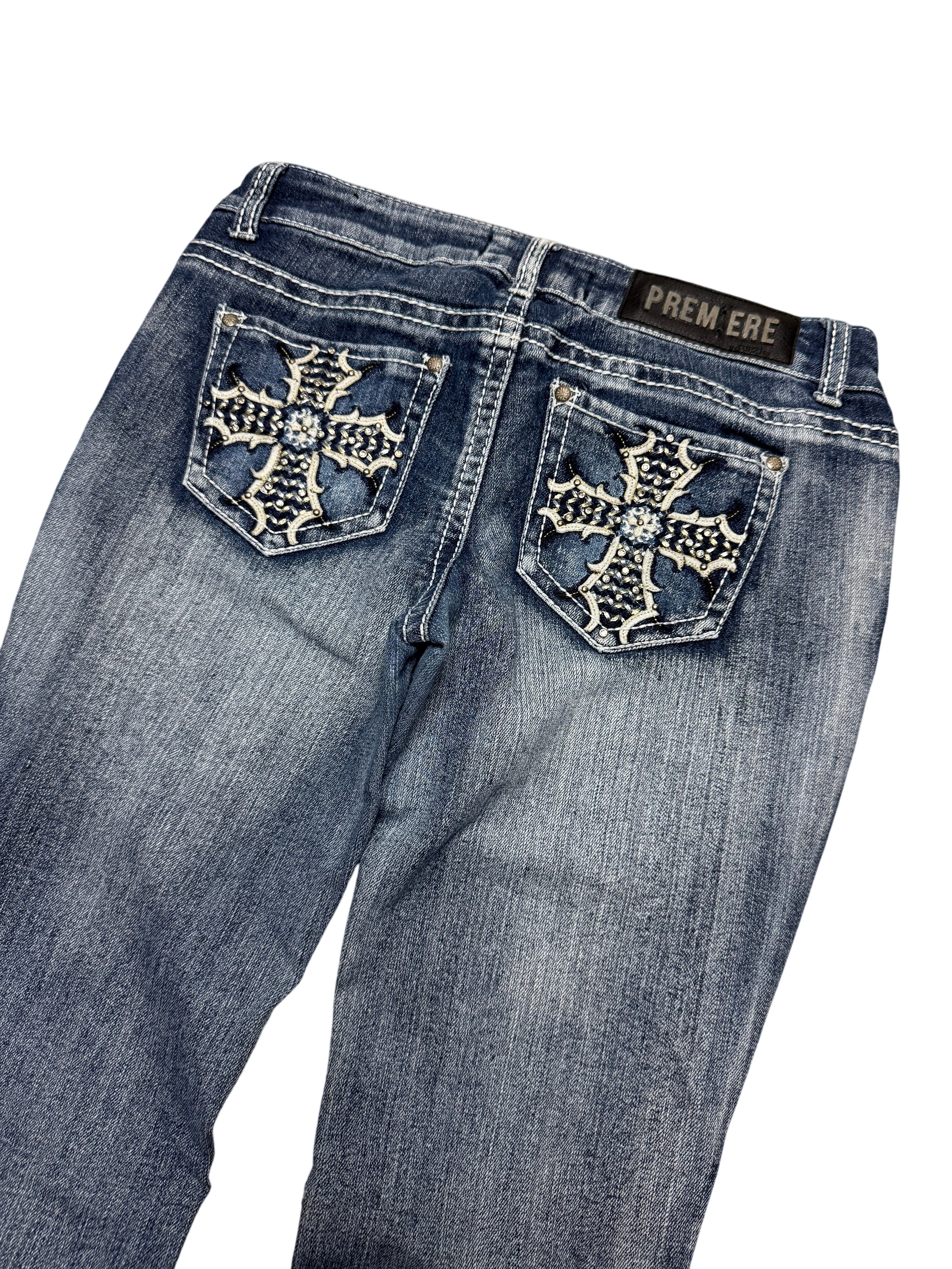 Y2K BOOTCUT WOMEN LOW WAIST JEANS (313)