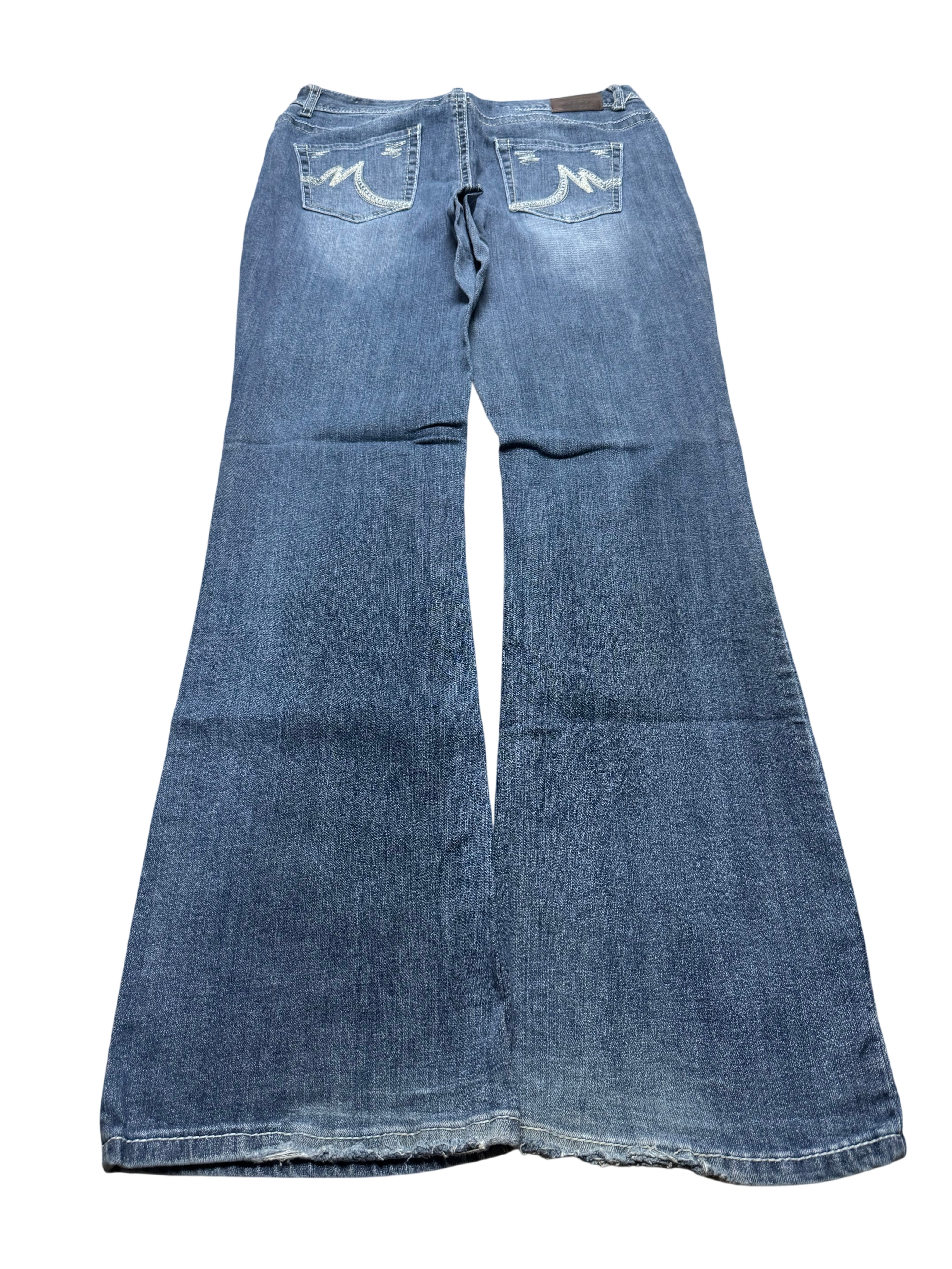Y2K BOOTCUT WOMEN LOW WAIST JEANS (316)