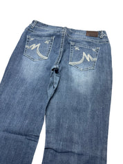 Y2K BOOTCUT WOMEN LOW WAIST JEANS (316)